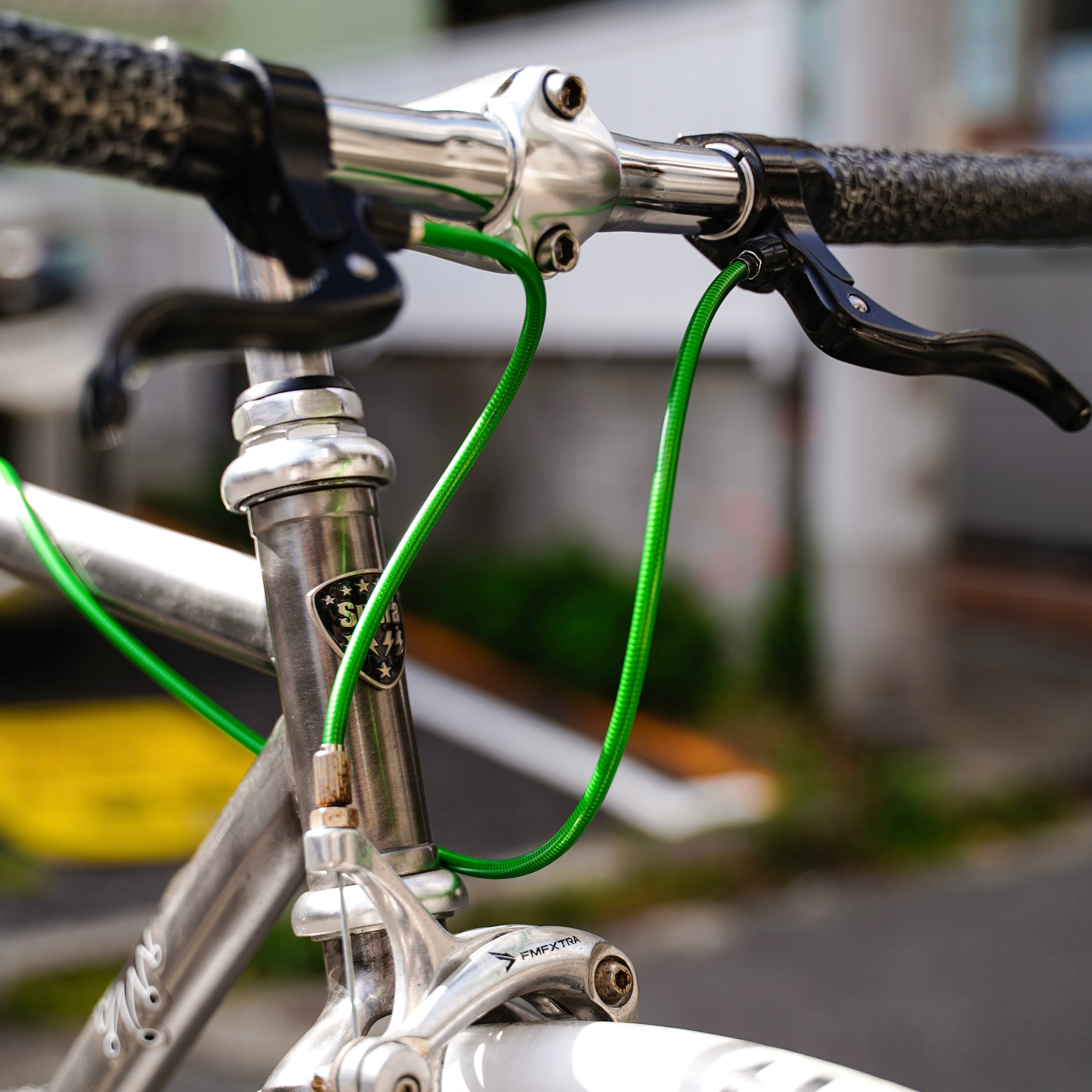 【NISSEN】BRAKE OUTER CABLE -Clear Green-