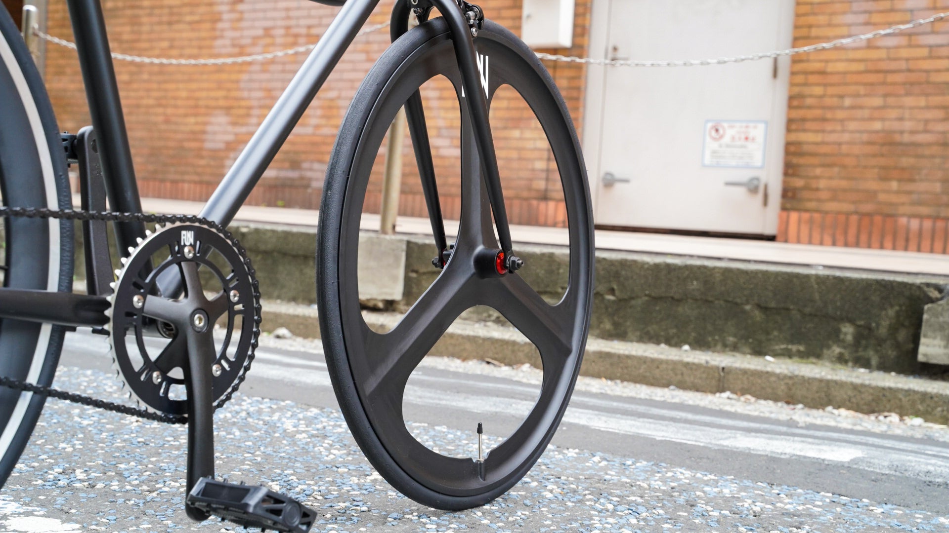 【FUN】ANGUS FLAT FRONT Z3 Complete Bike -black-
