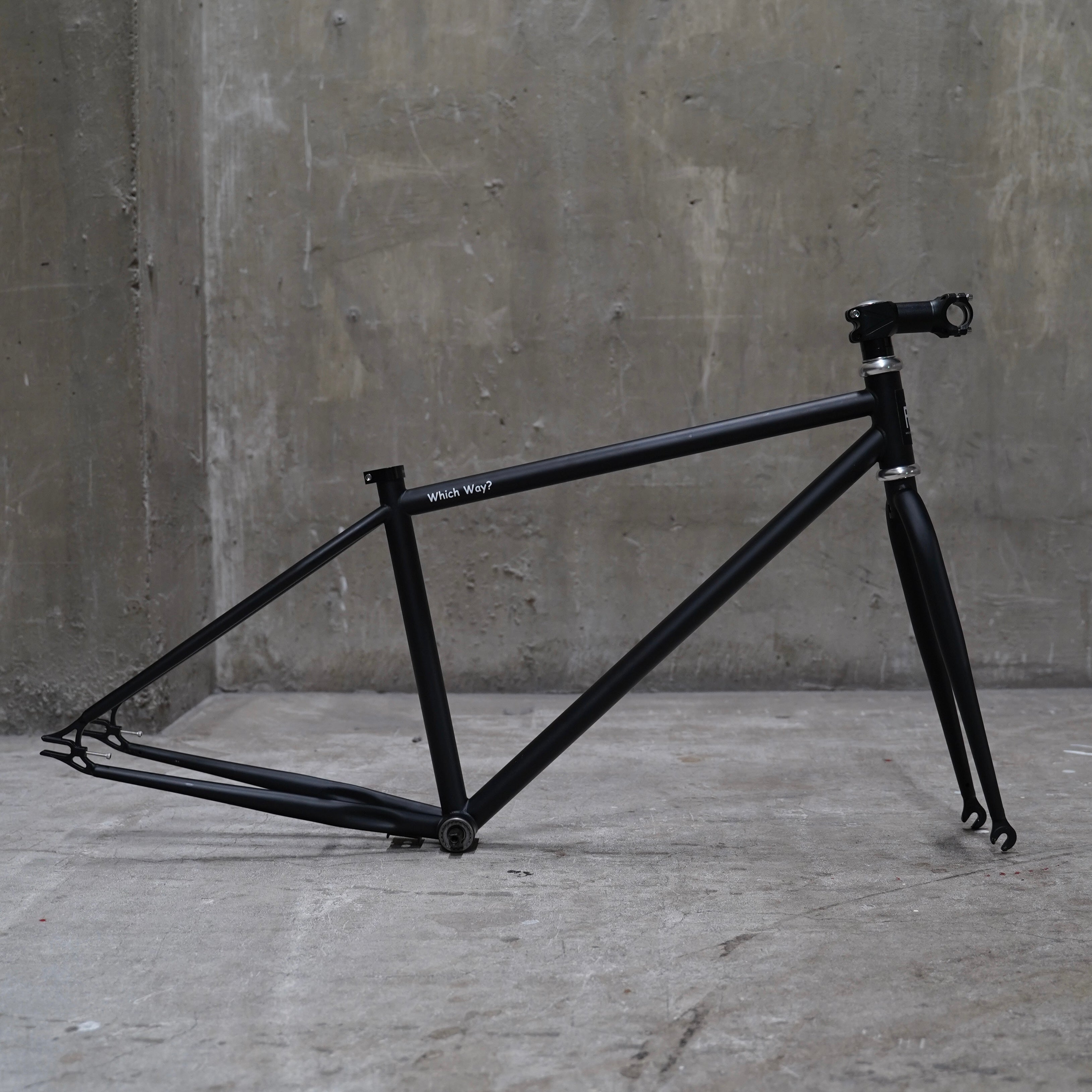 【FUN】ANGUS STREET Frame -Mat Black-