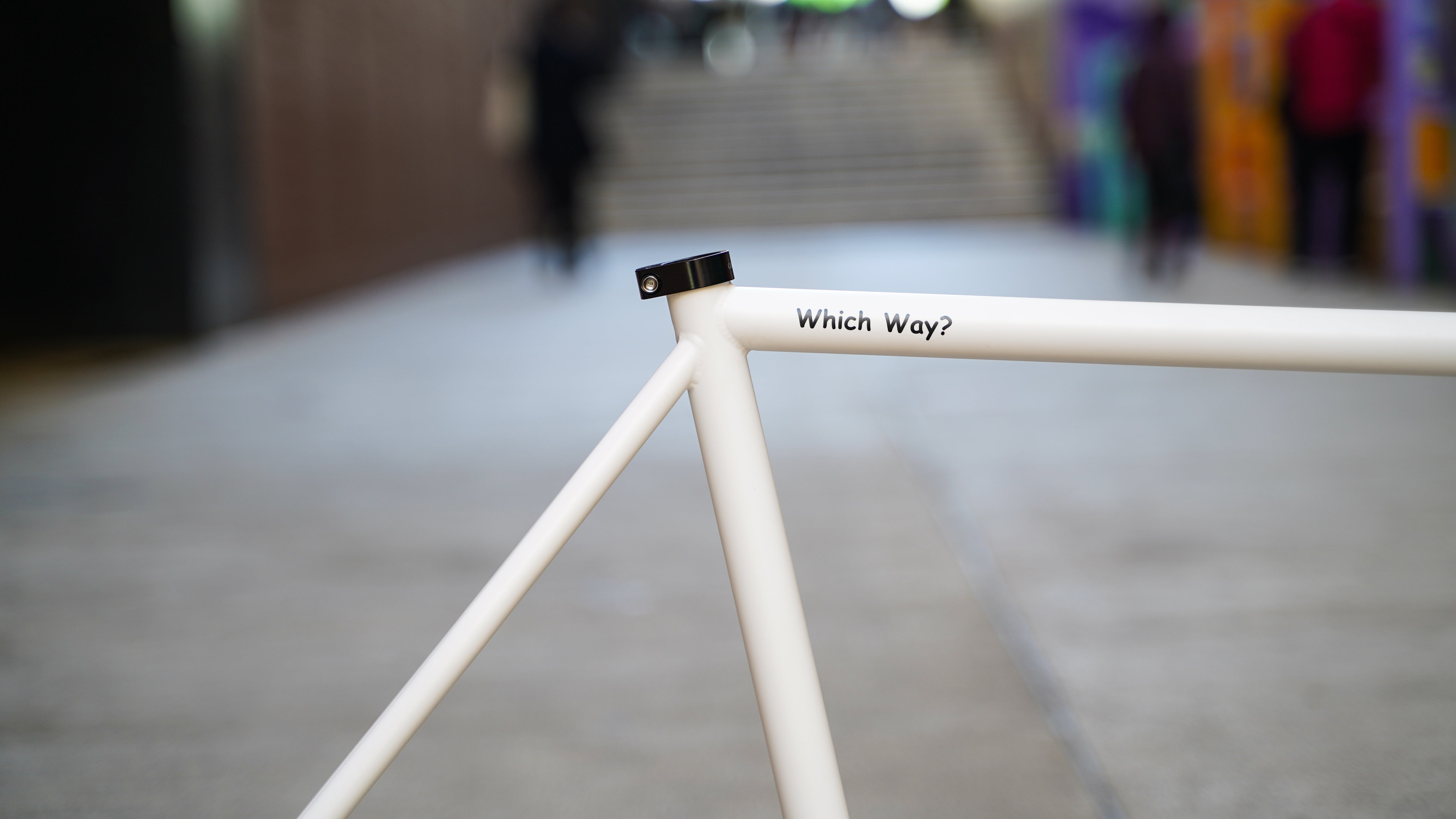 【FUN】ANGUS FLAT Frame -Mat White-