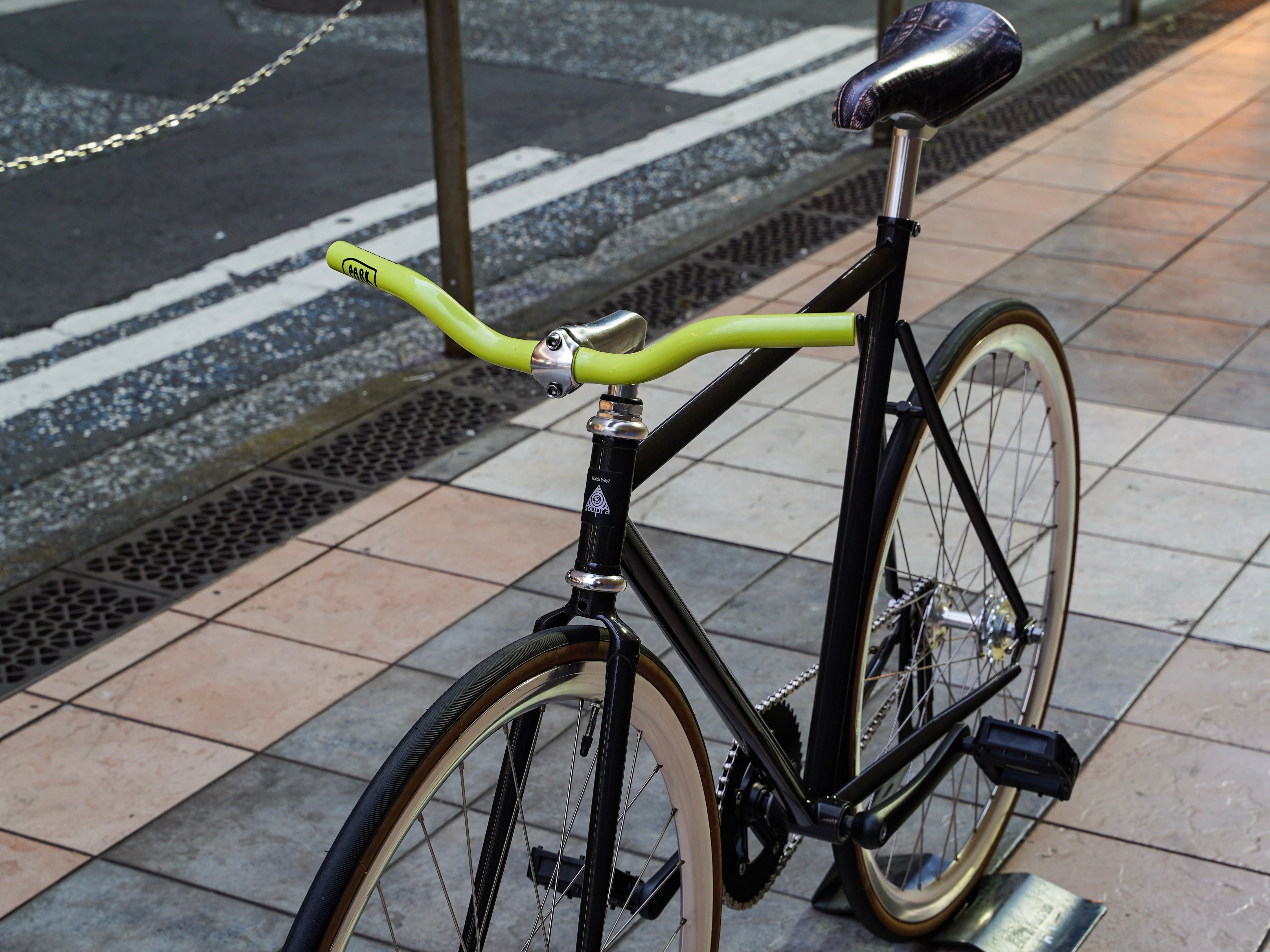 【FUN】PARK RISER Handle -Lime green -