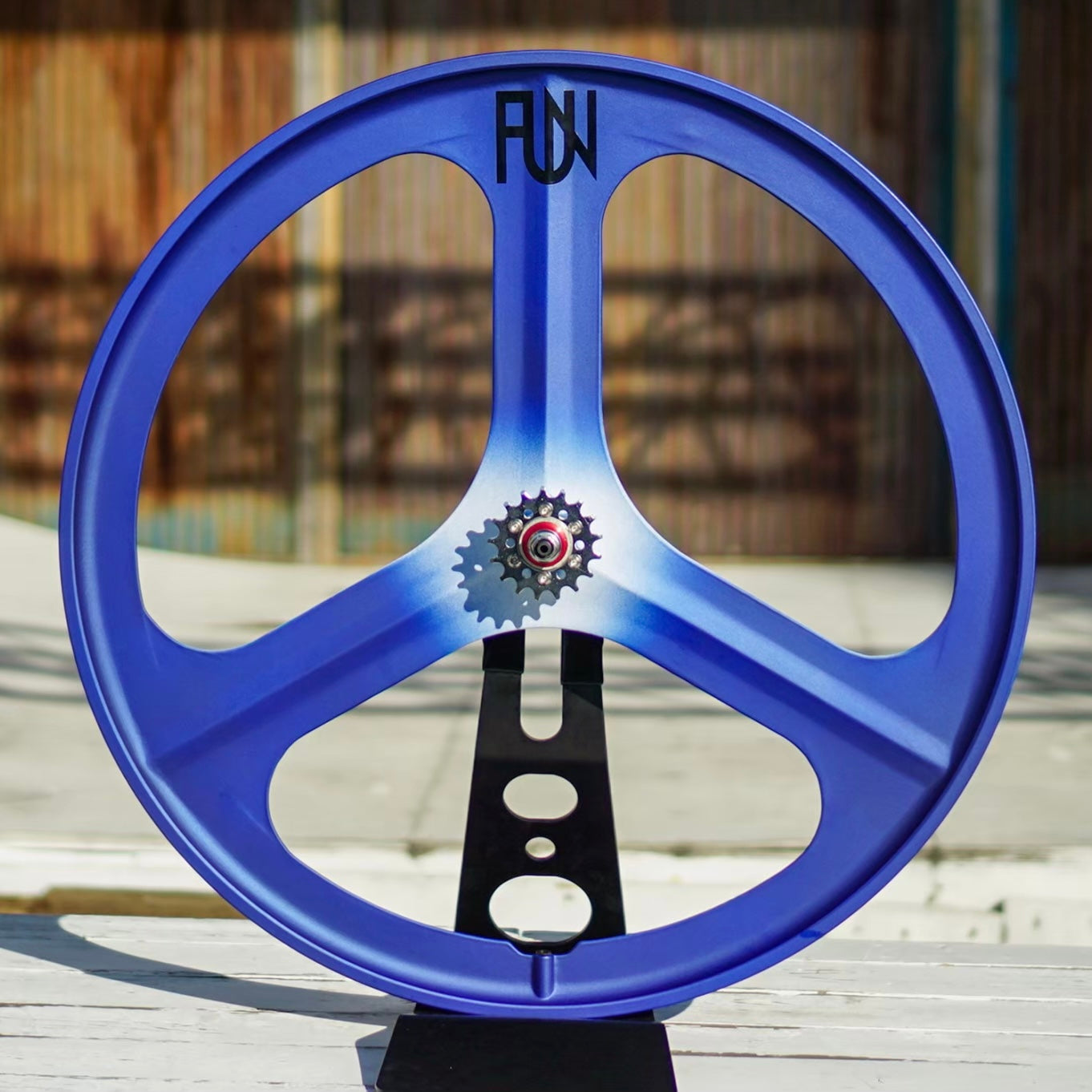 WHEEL POINT PAINT -MAT BLUE/WHITE- No.013