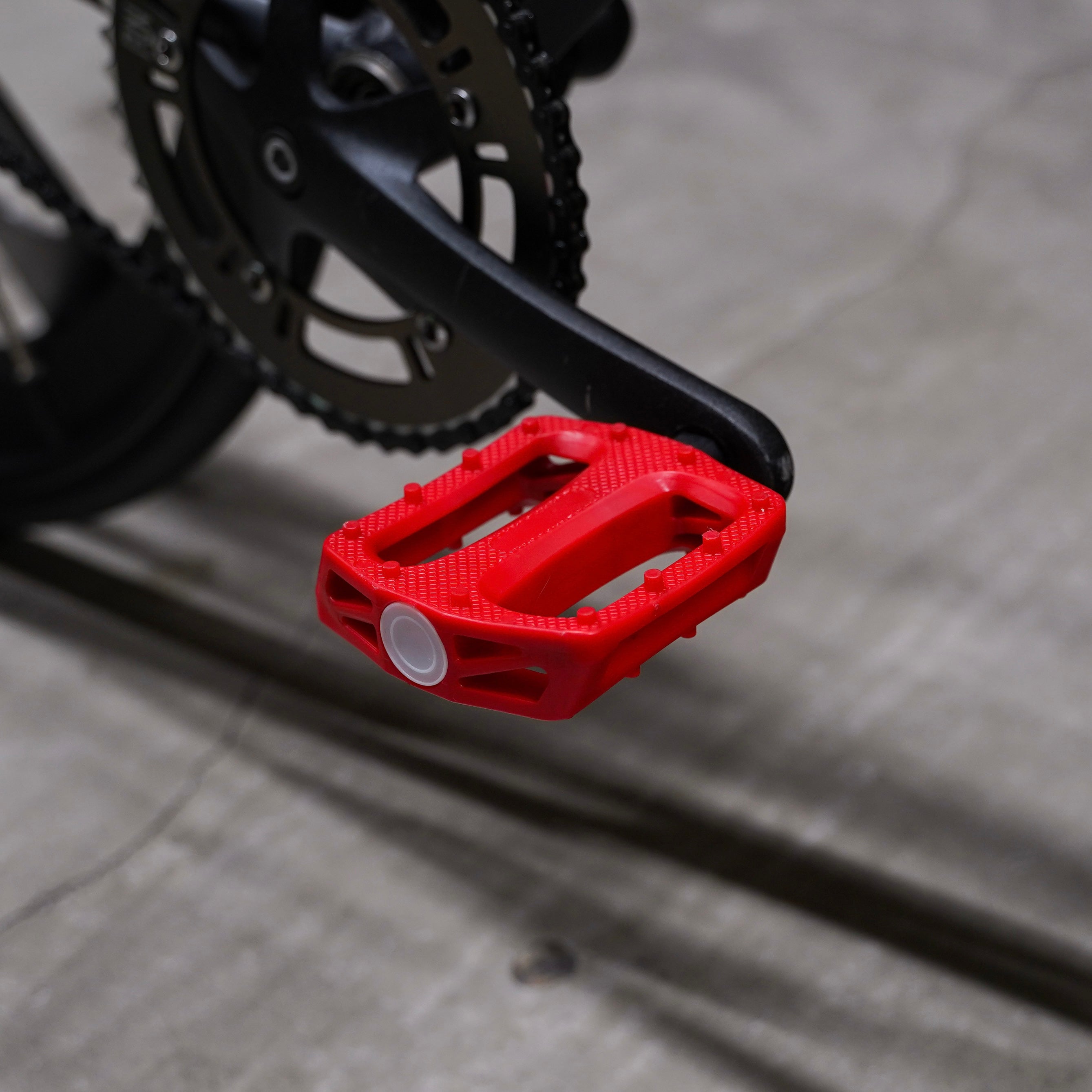 【FUN】CHAMELEON Nylon Pedal -red-