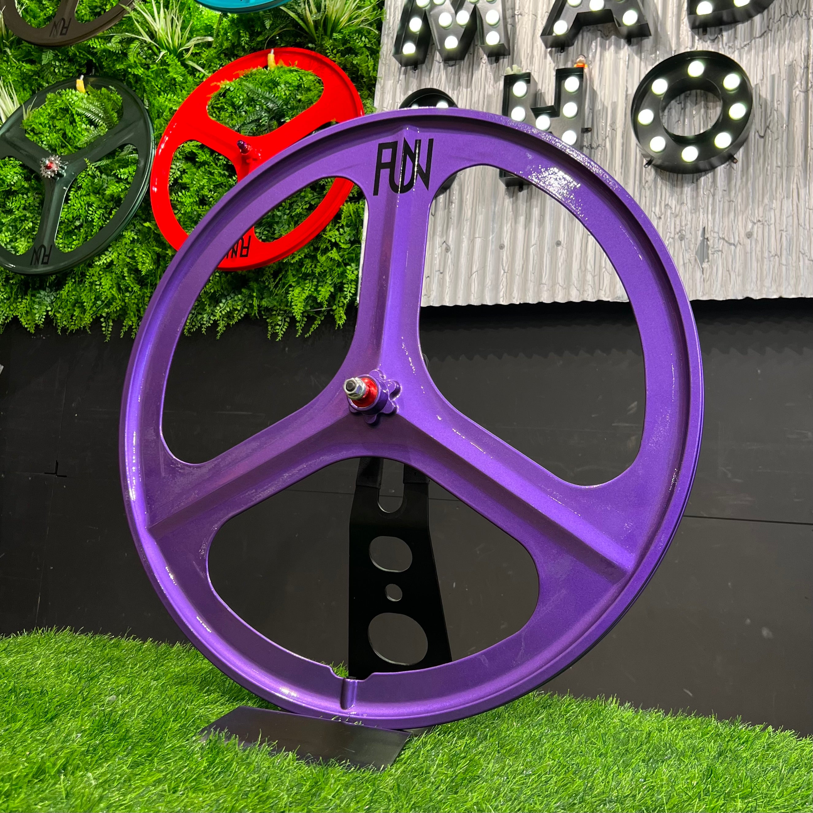 WHEEL FULL PAINT -METALIC PURPLE- No.008