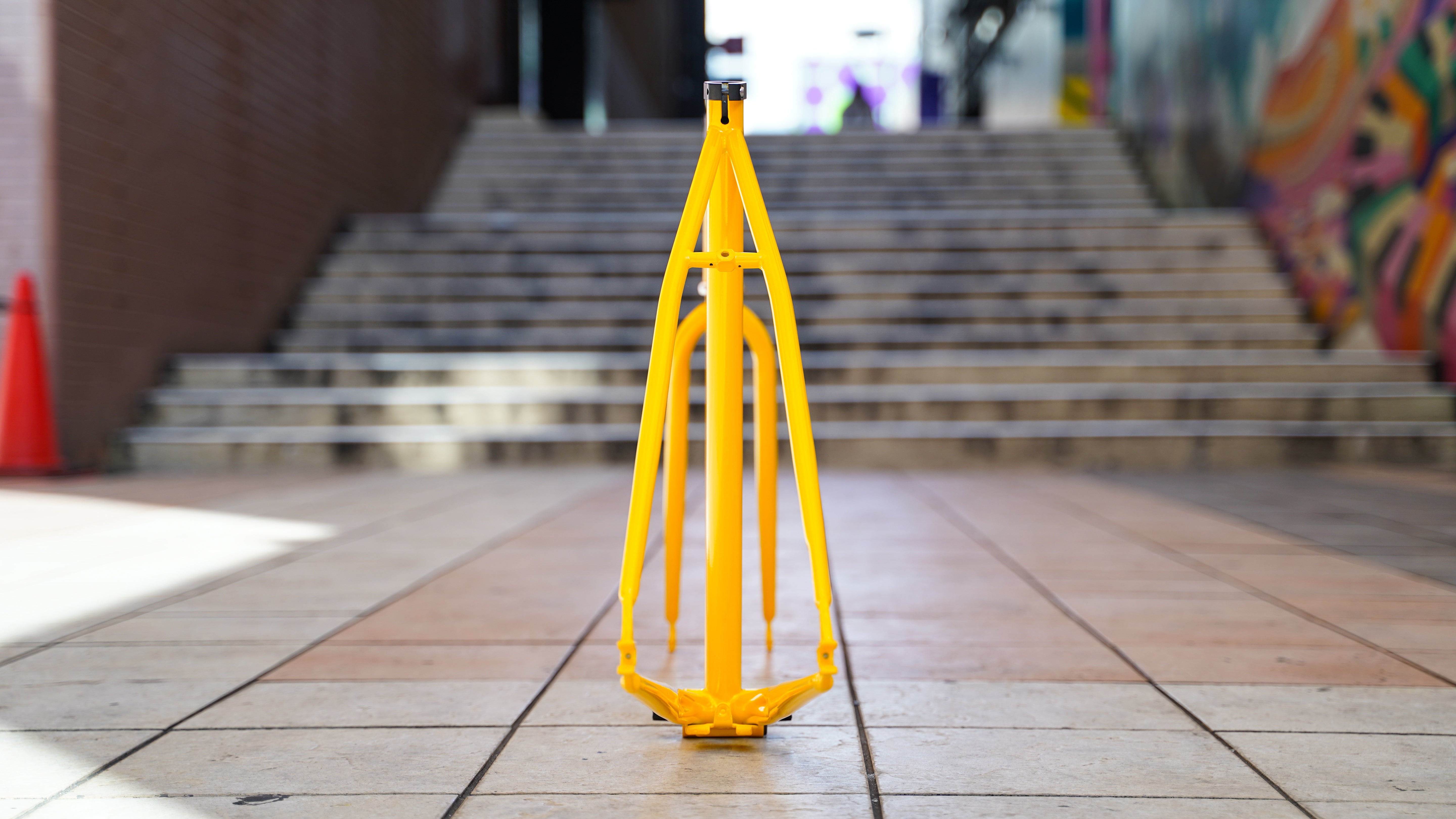 【FUN】ANGUS FLAT Frame -Gloss Yellow-
