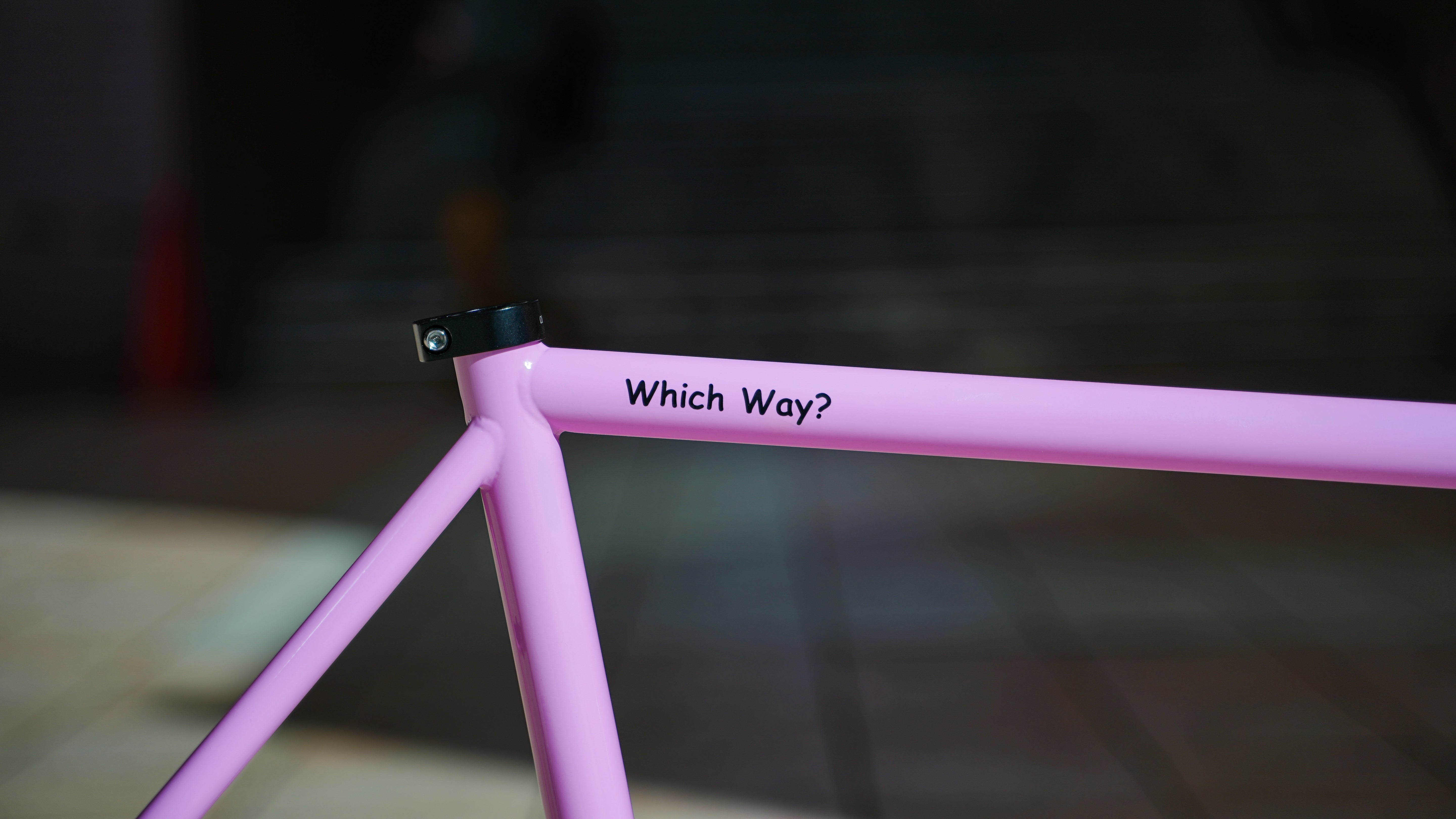 【FUN】ANGUS FLAT Frame -Gloss Pink-