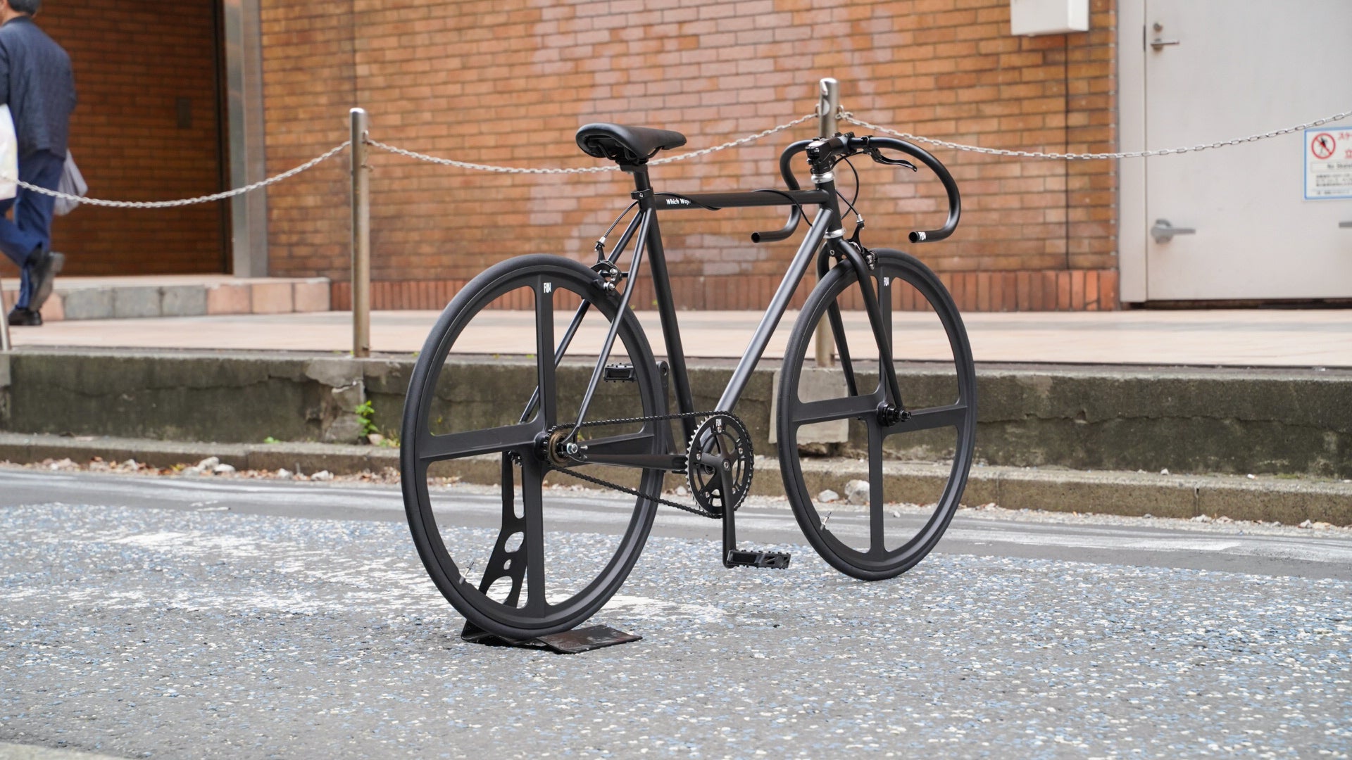 【FUN】ANGUS FLAT X4 Complete Bike -black-