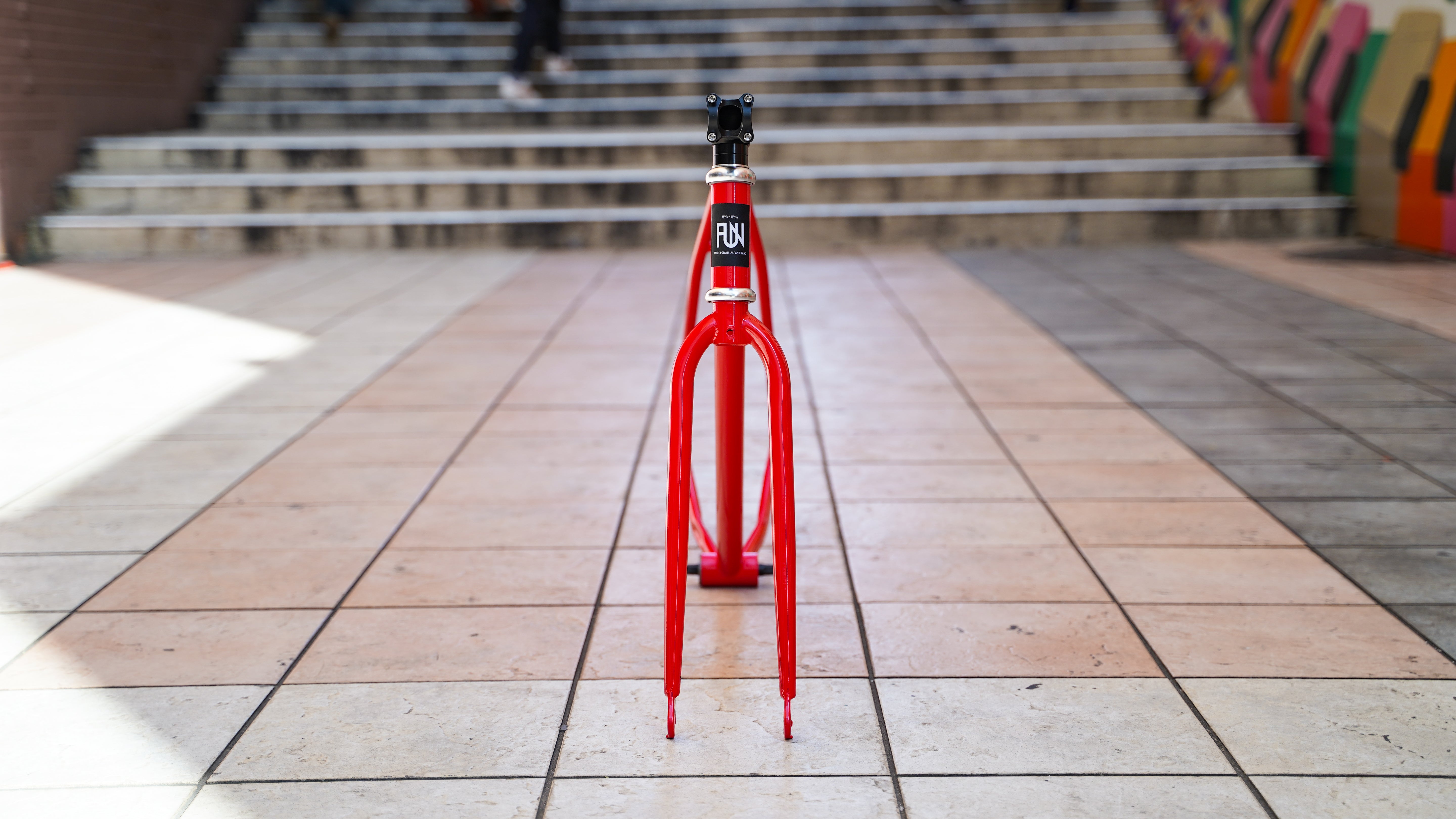 【FUN】ANGUS FLAT Frame -Gloss Red-