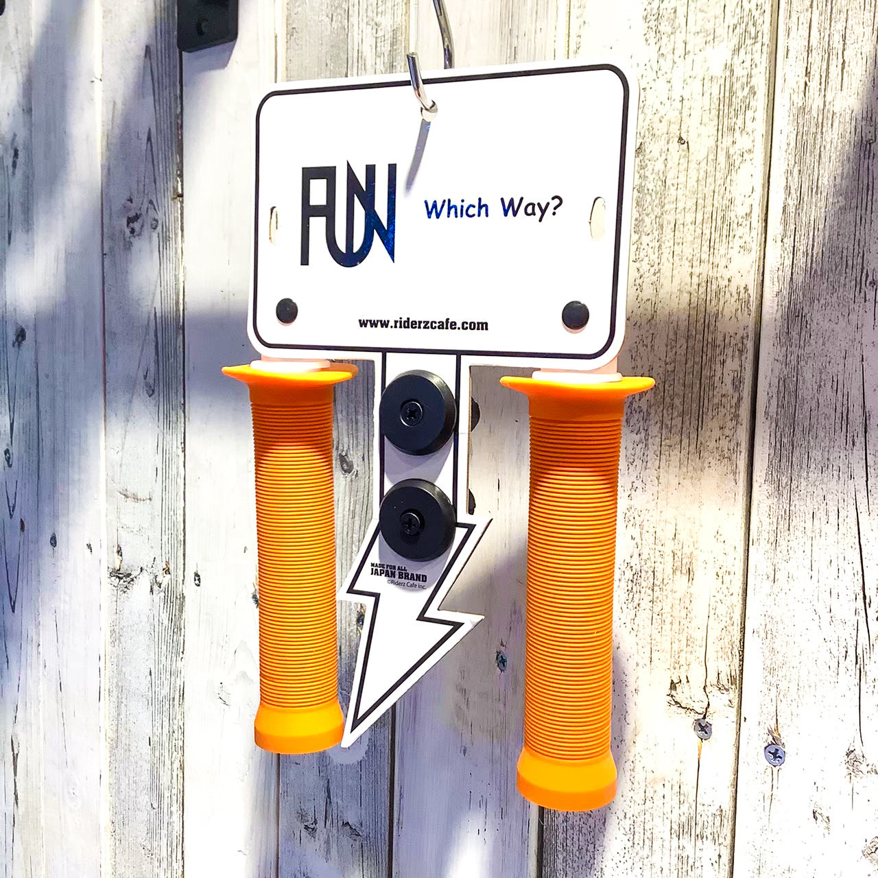【FUN】SPIRAL Grip -orange-