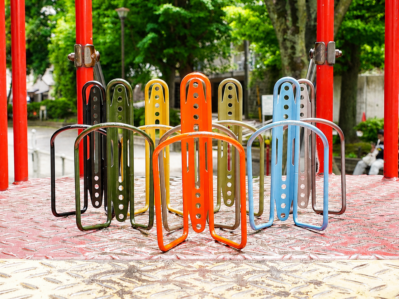 【MINOURA】SLIDE MOUNT Bottle Cage -Mastard-