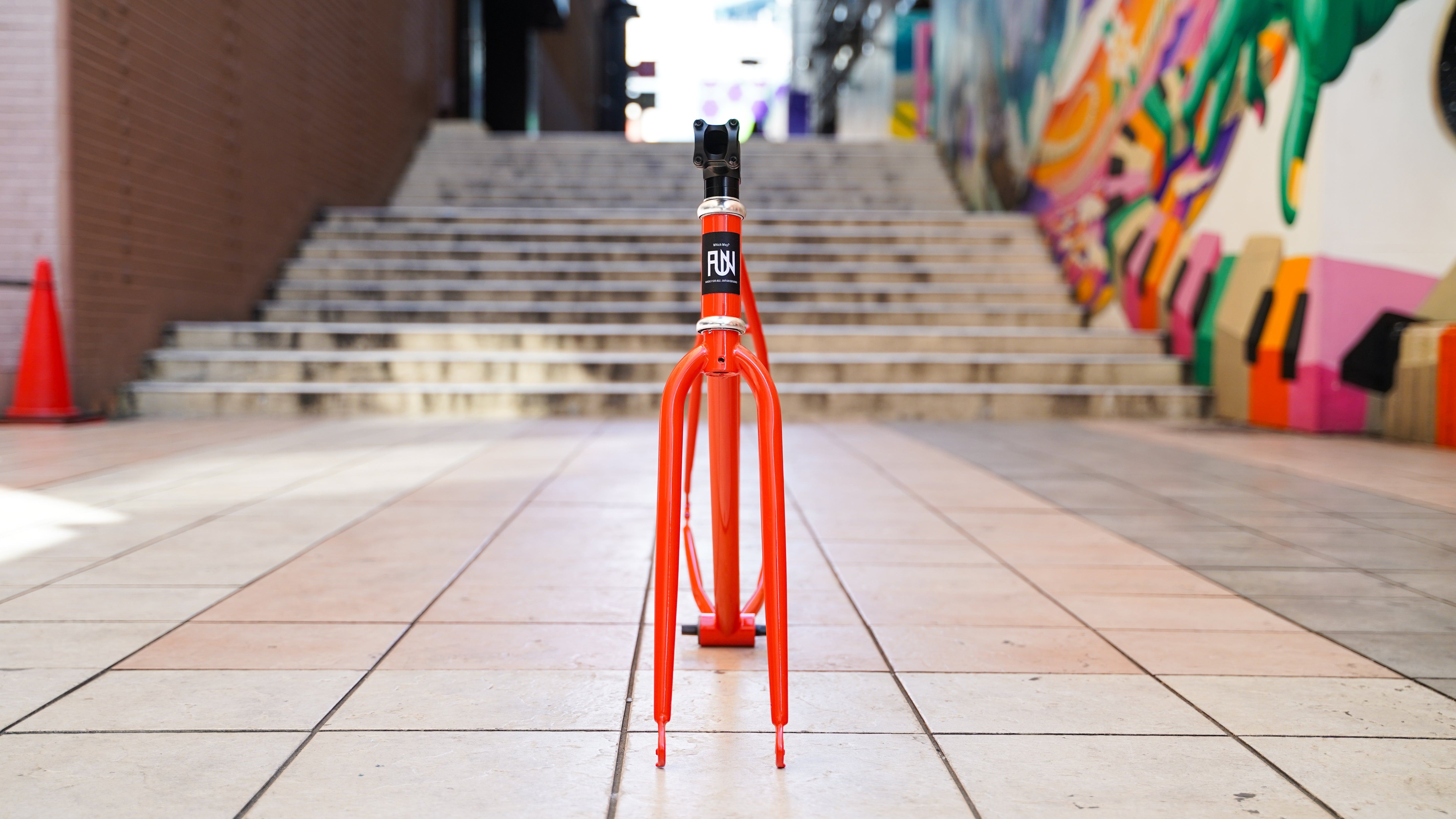 【FUN】ANGUS FLAT Frame -Gloss Orange-