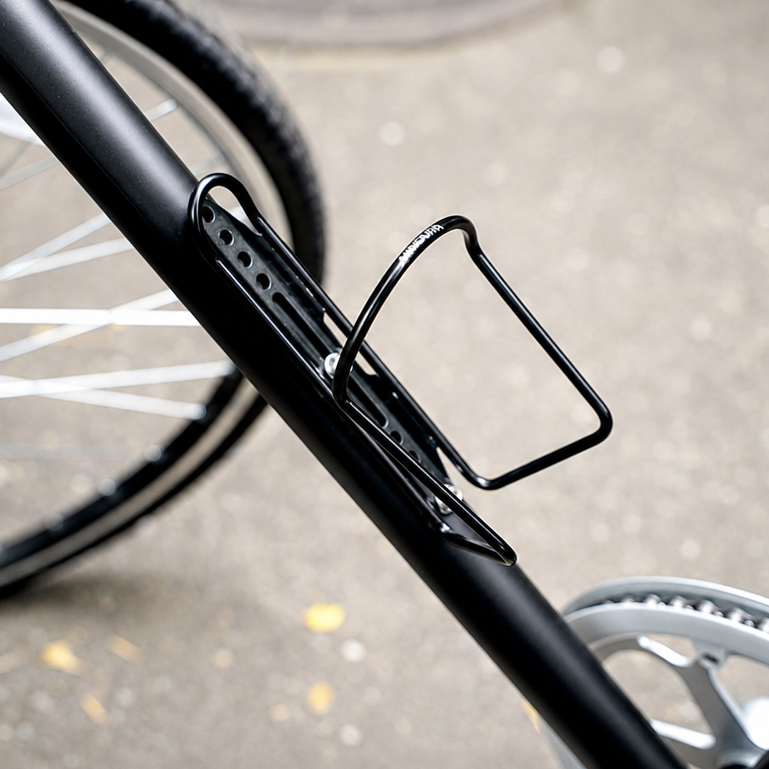 【MINOURA】SLIDE MOUNT Bottle Cage -Black-