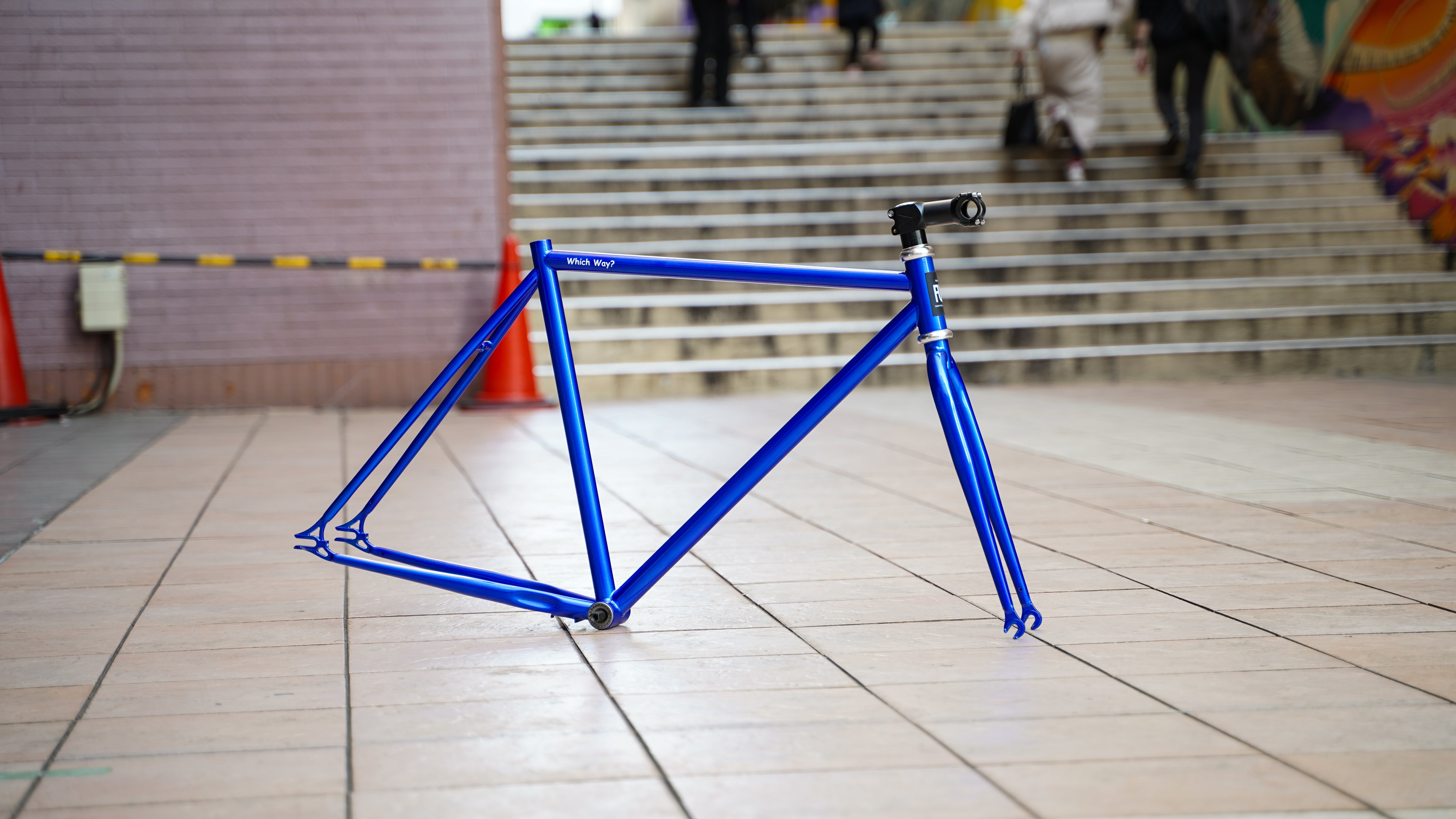 【FUN】ANGUS FLAT Frame -Gloss Blue-