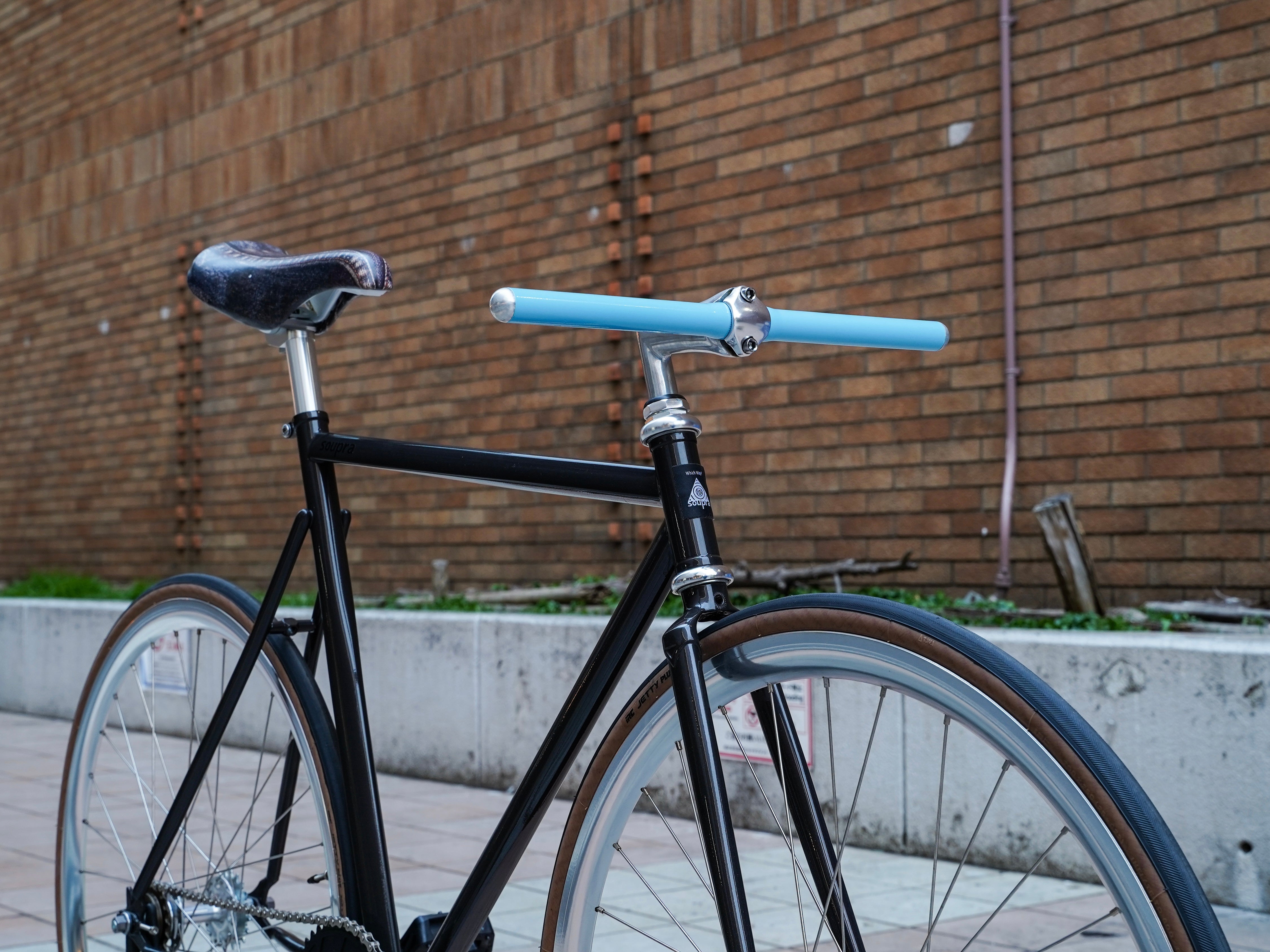 【FUN】STRAIGHT Handle -Light blue-