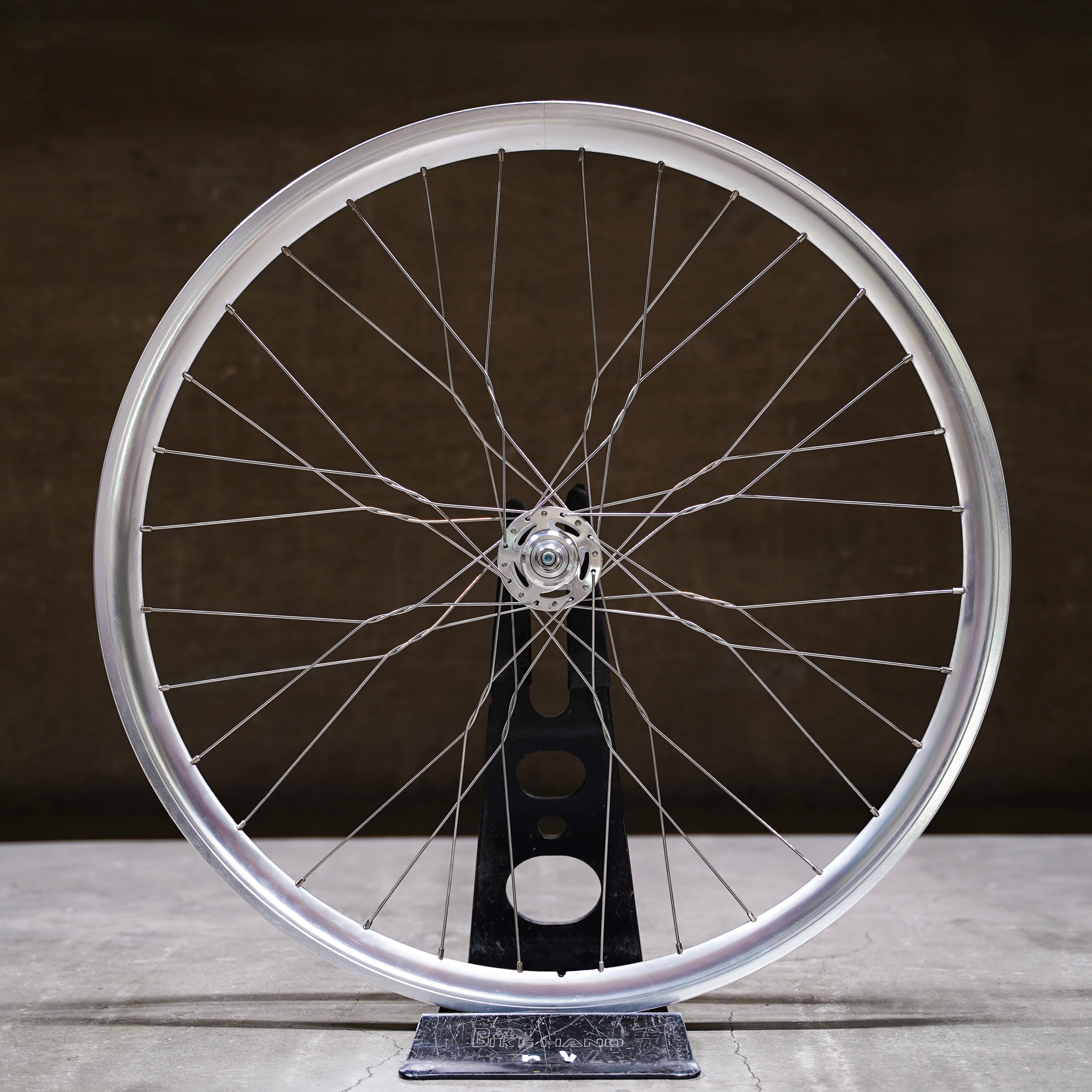 【FUN】NARROW MORANBONG Custom Front Wheel -Silver-