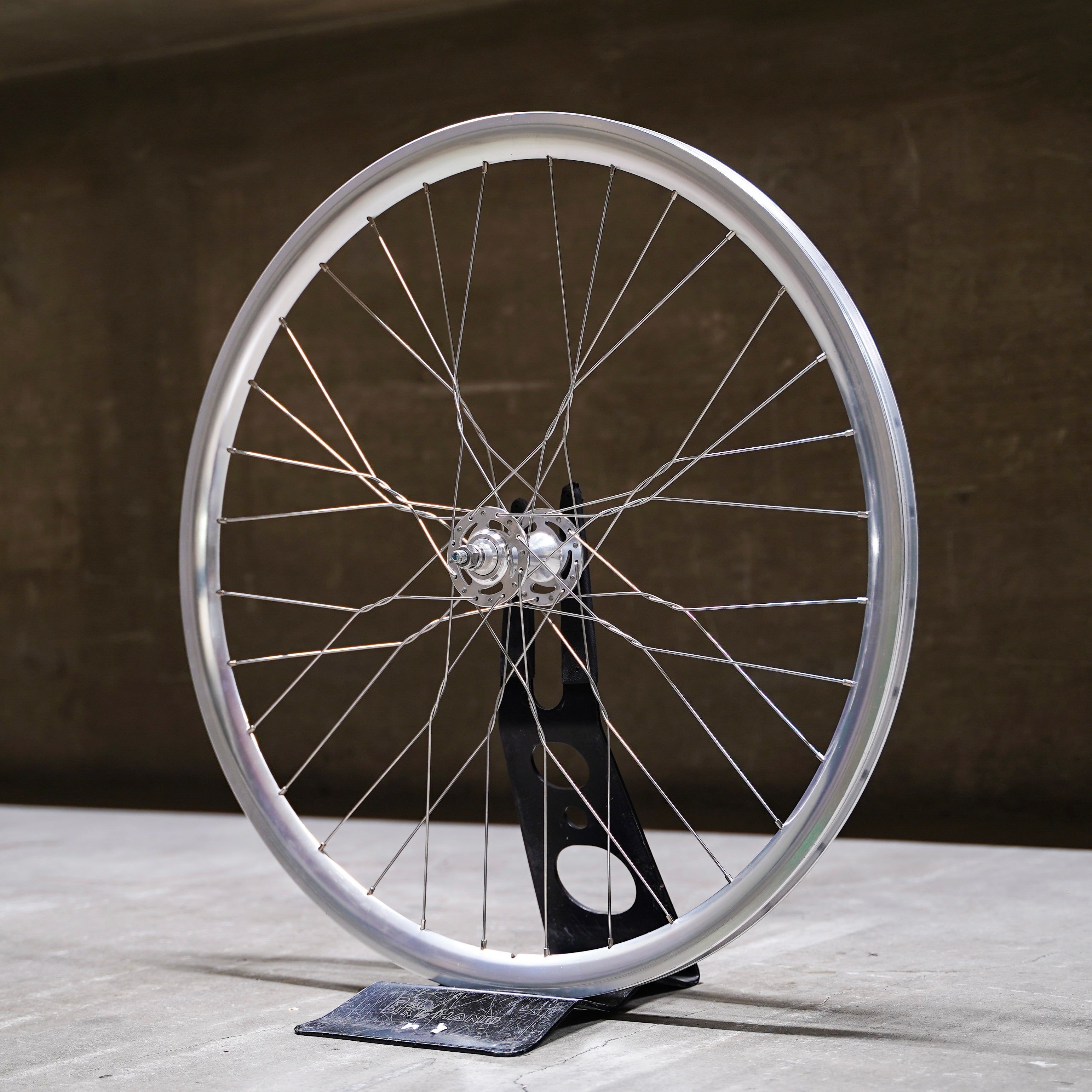 【FUN】NARROW MORANBONG Custom Front Wheel -Silver-