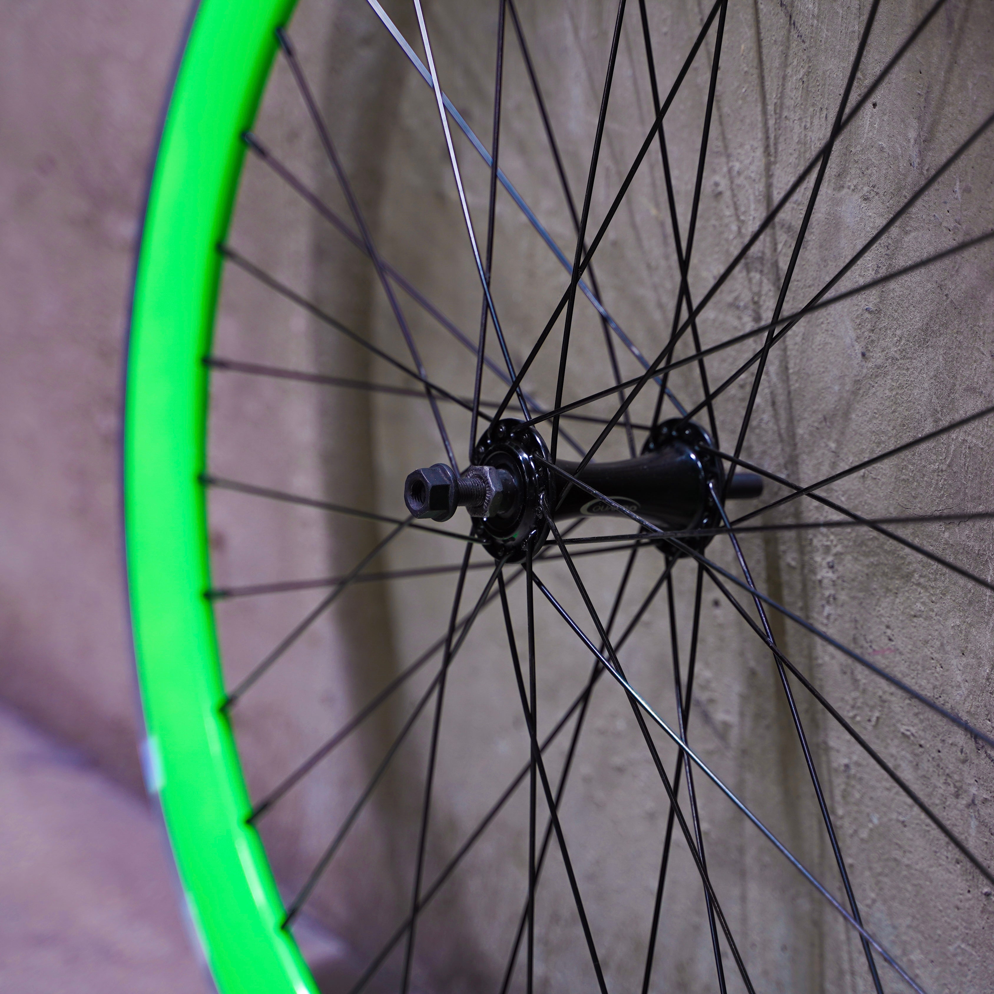 【FUN】CHAMELEON Front Wheel -green-