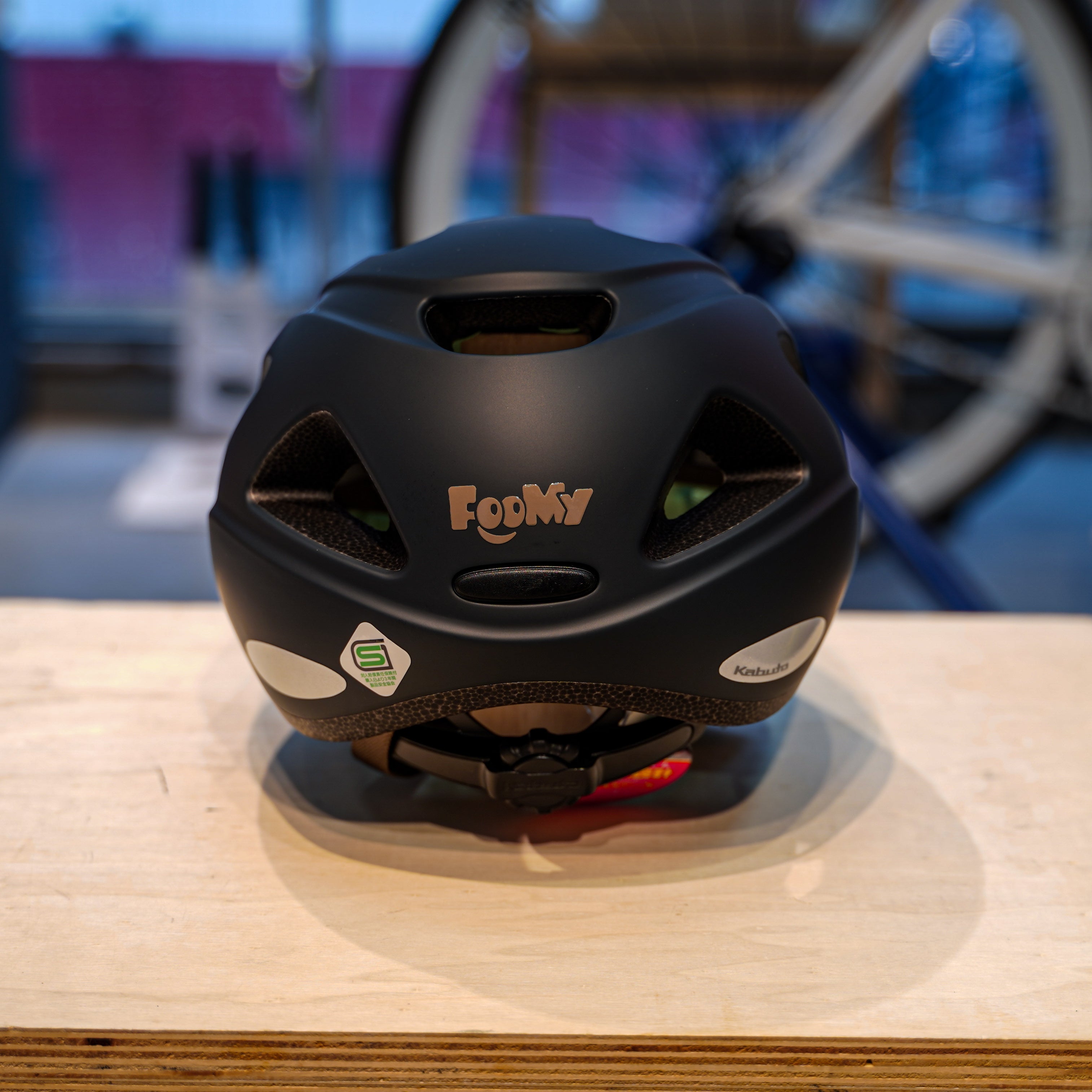 【KABUTO】FOOMY KIDS Helmet -Mat Black-