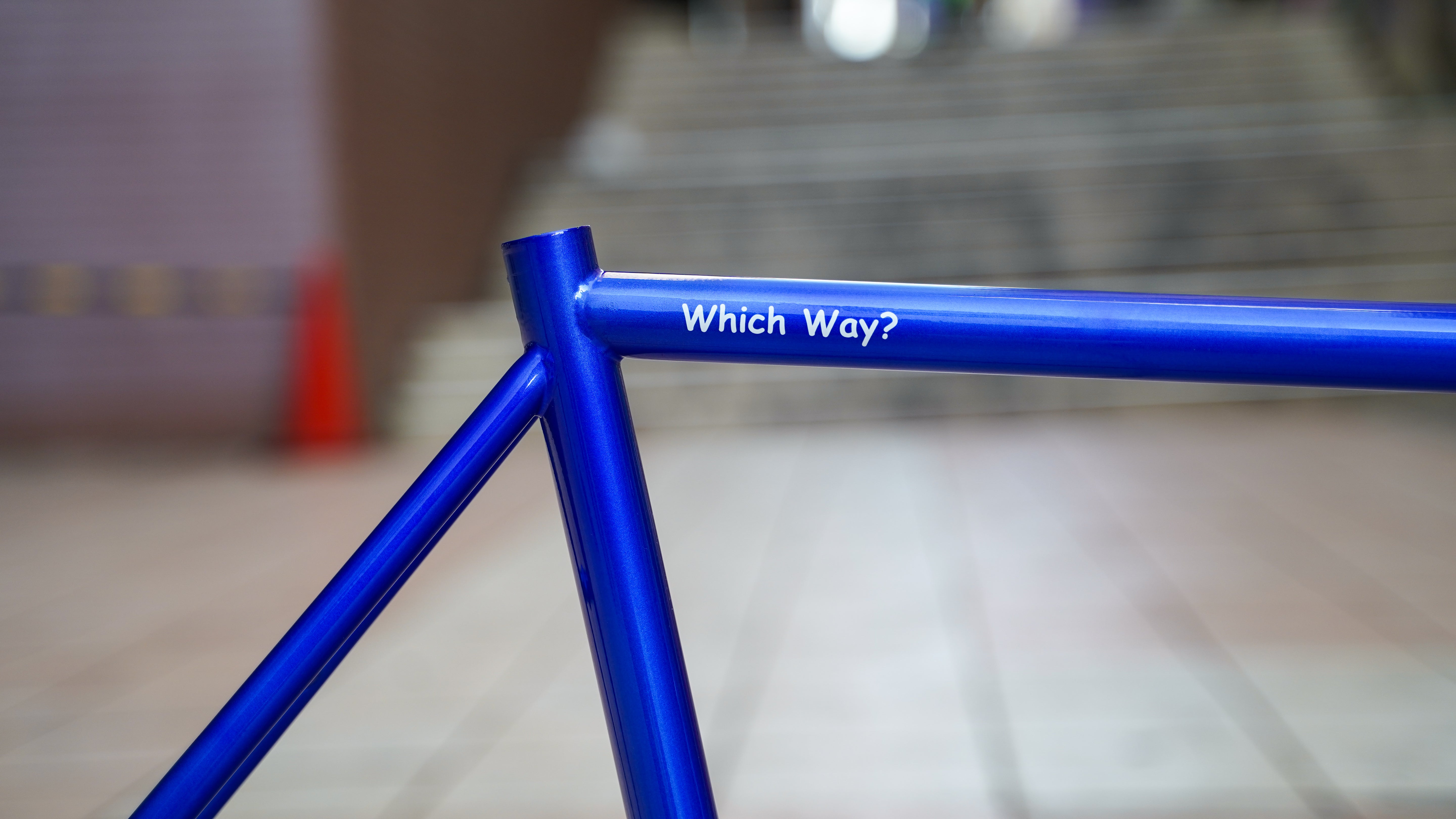 【FUN】ANGUS FLAT Frame -Gloss Blue-