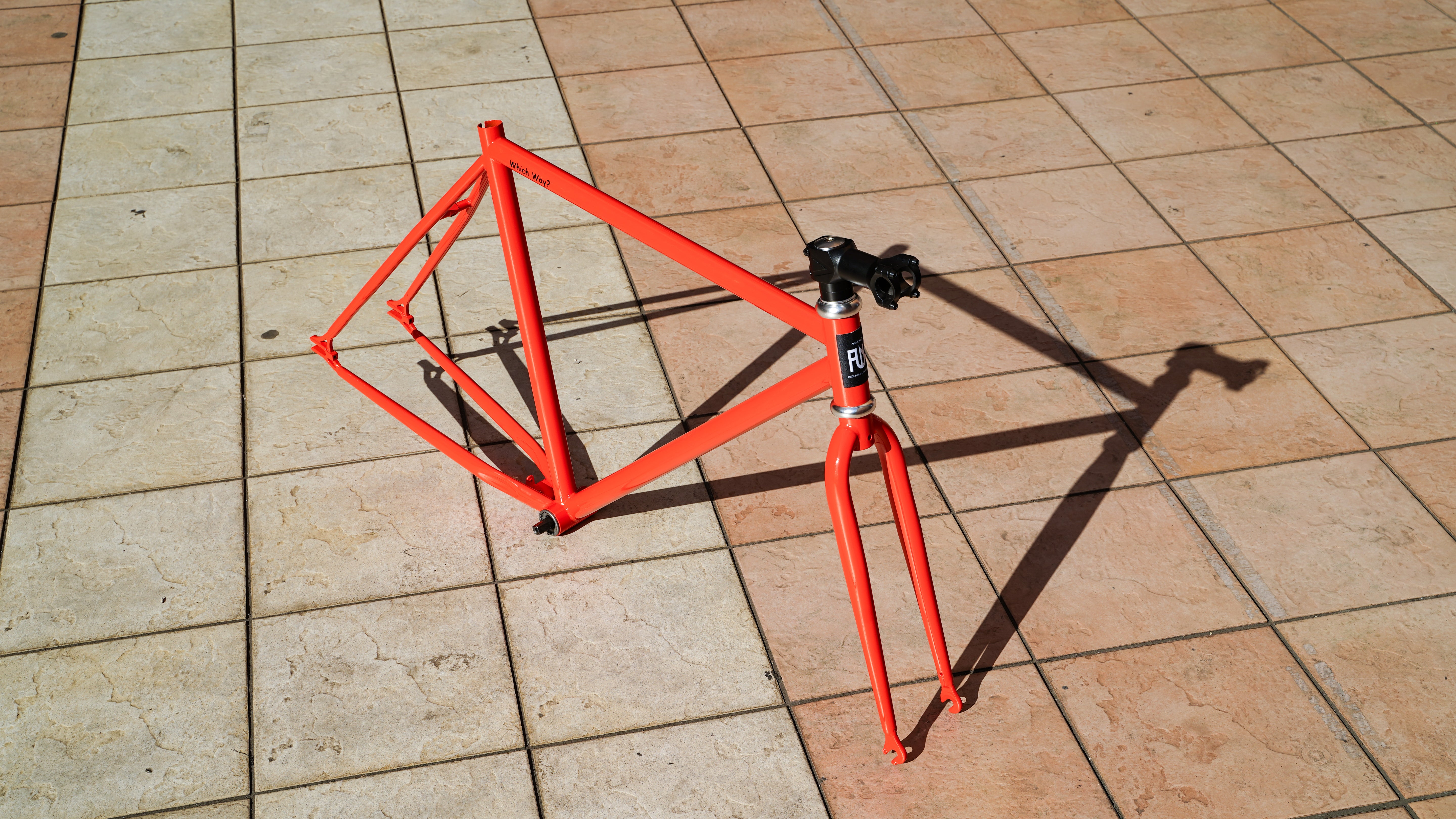 【FUN】ANGUS FLAT Frame -Gloss Orange-