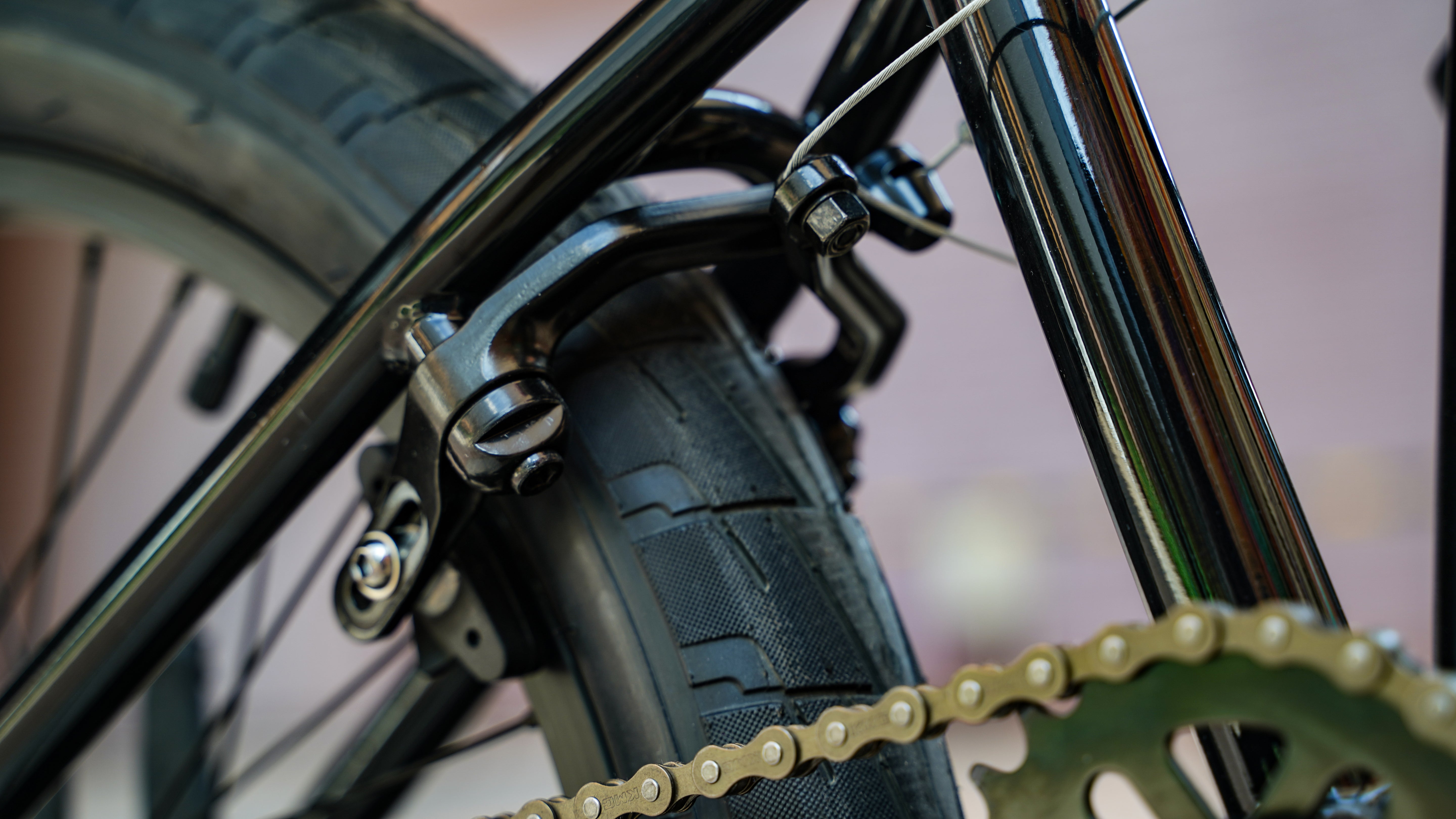 【FUN】BMX20 NAUGHTY Complete Bike -black-