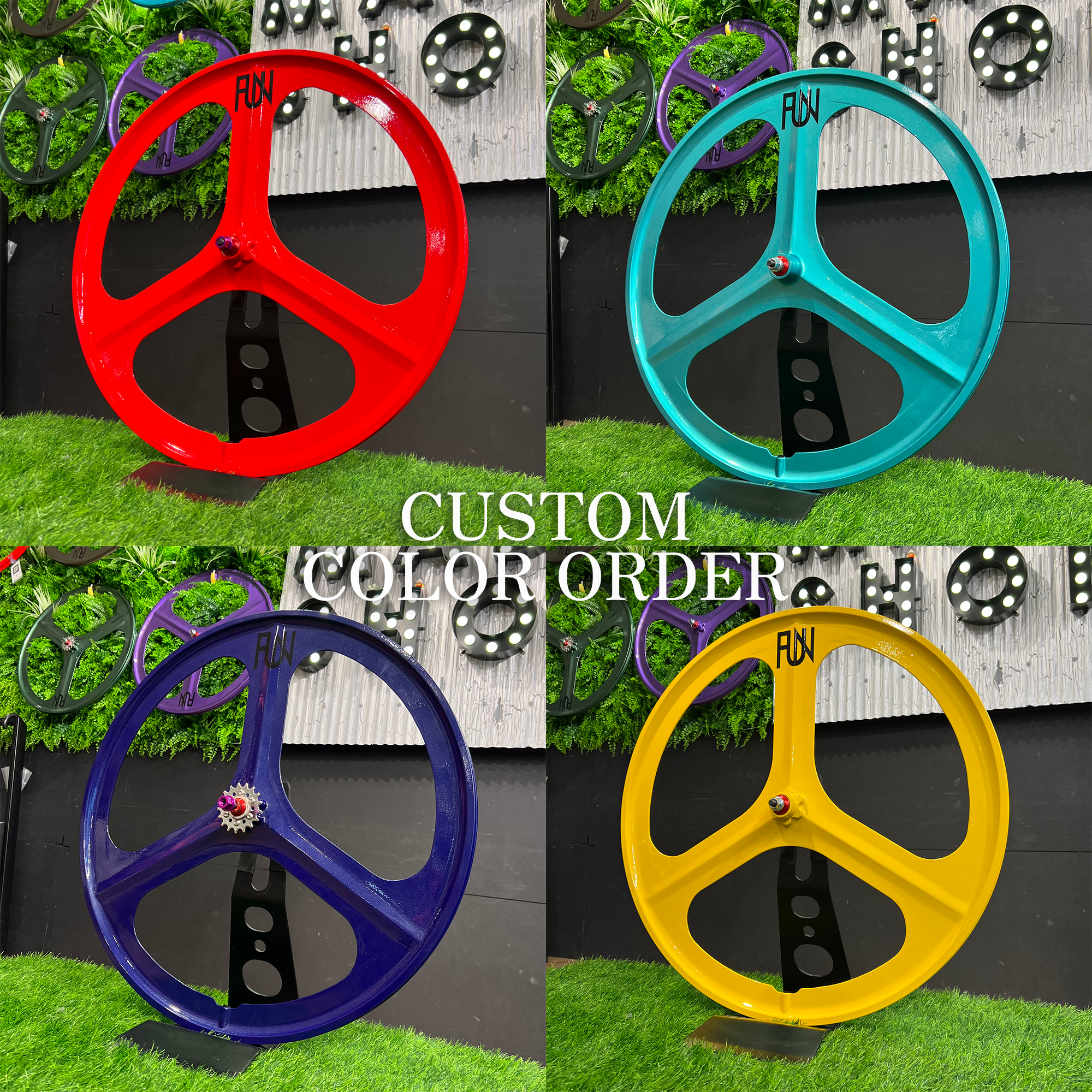 【FUN】MARCAS 5 CARBON Front Wheel -Dry-