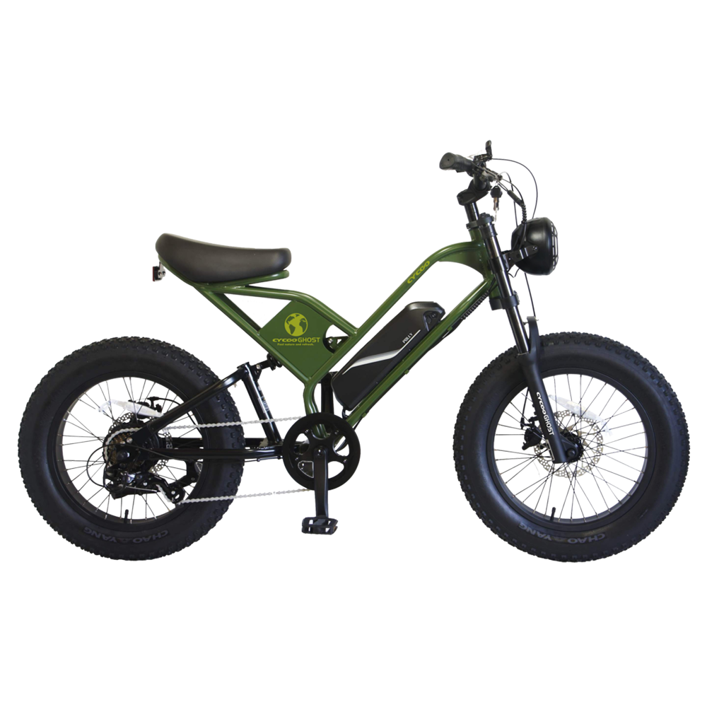 【CYCOO】GHOST 電動アシスト自転車 -Military Green-