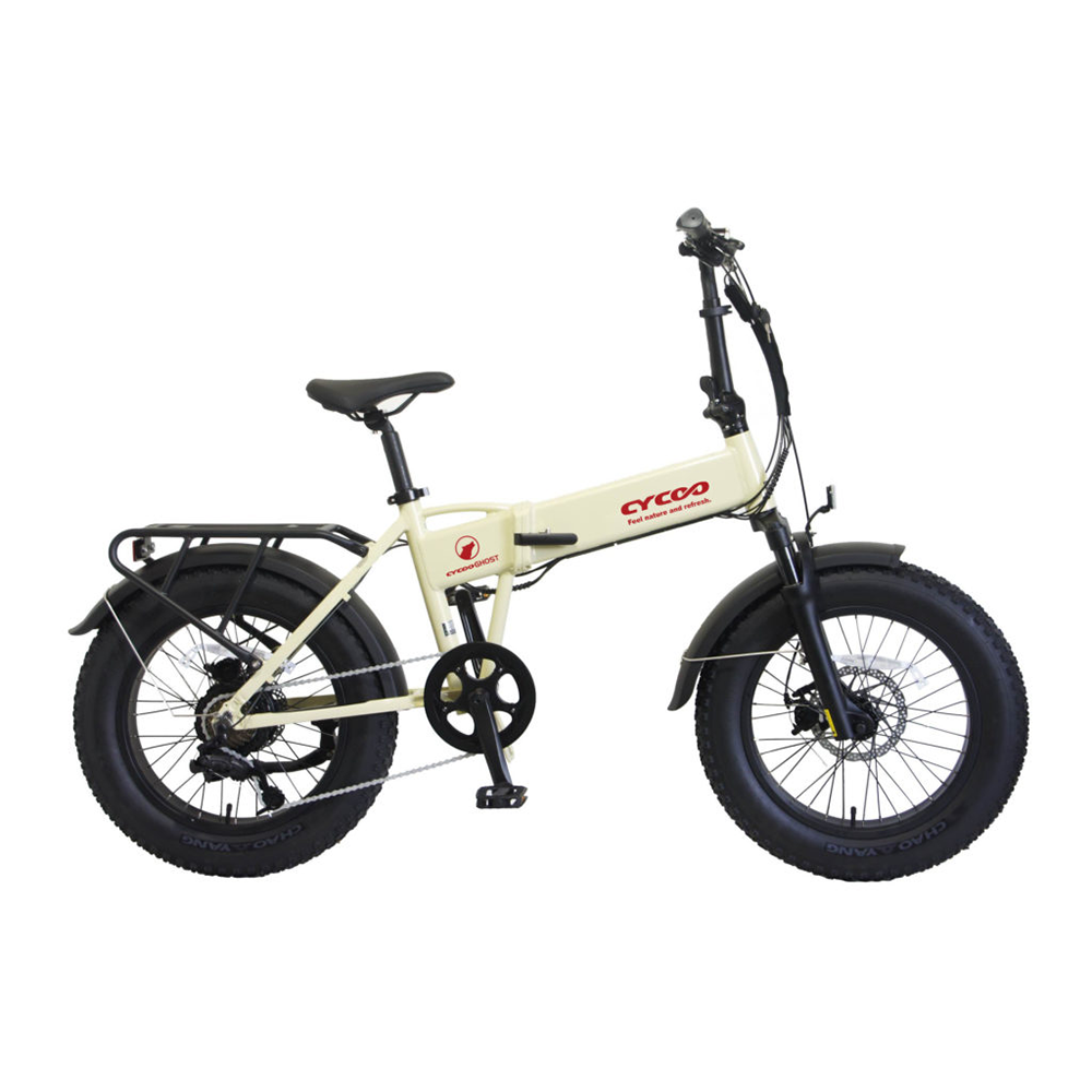 【CYCOO】GHOST WOLF 電動アシスト自転車 -Classical White-