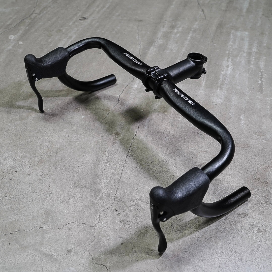 【FUN】AERO DROP Handle - black - LINKEY CYCLE【FUN】AERO DROP Handle - black -