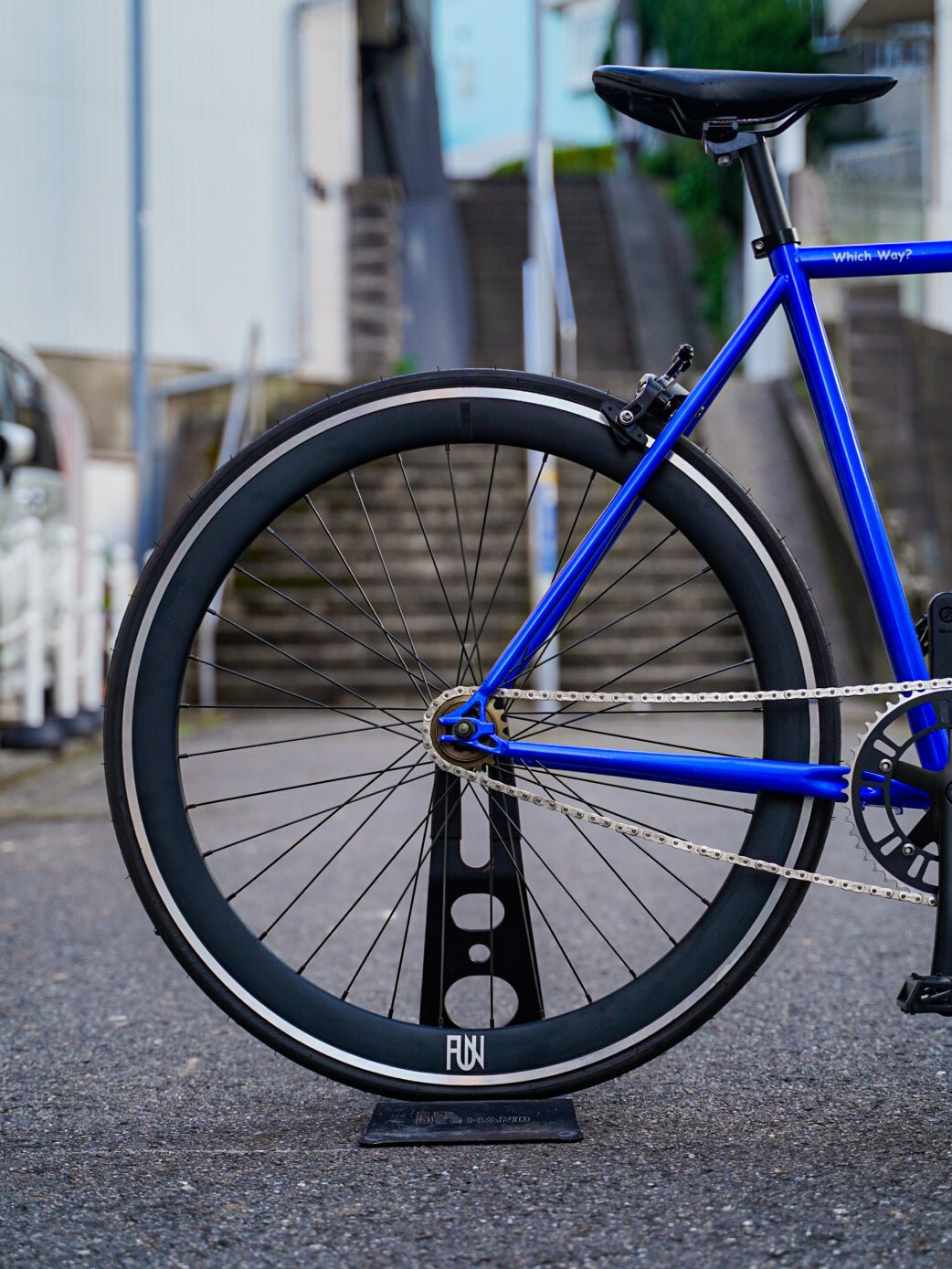 【FUN】ANGUS FLAT Complete Bike - Gloss Blue - LINKEY CYCLE【FUN】ANGUS FLAT Complete Bike - Gloss Blue -