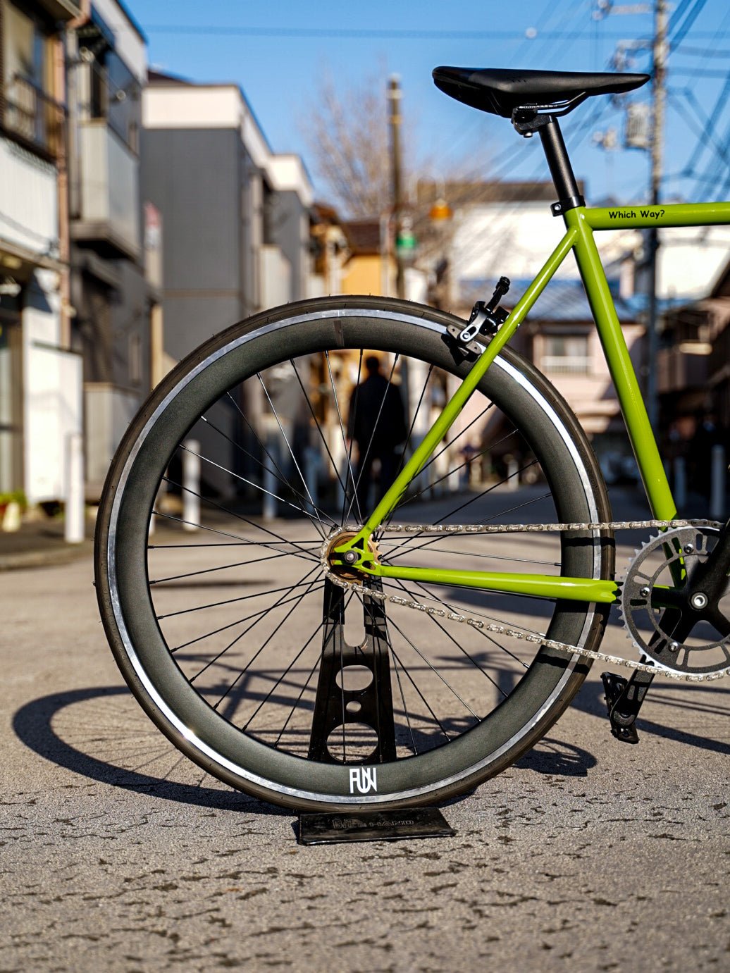 【FUN】ANGUS FLAT Complete Bike - Gloss Green - LINKEY CYCLE【FUN】ANGUS FLAT Complete Bike - Gloss Green -