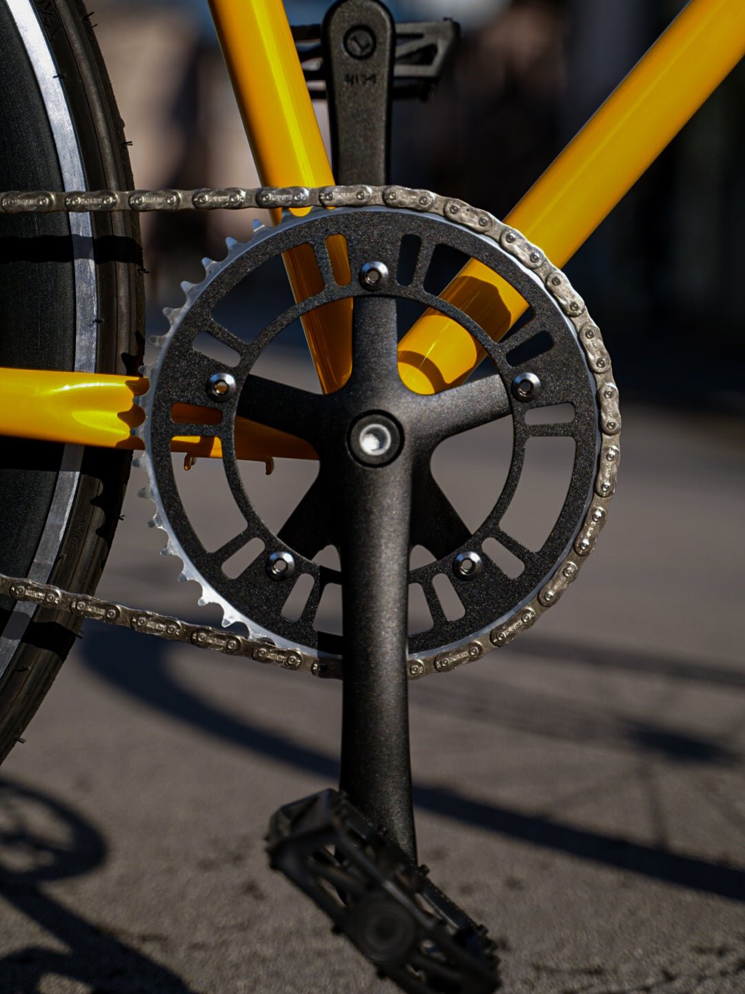 【FUN】ANGUS FLAT Complete Bike - Gloss Yellow - LINKEY CYCLE【FUN】ANGUS FLAT Complete Bike - Gloss Yellow -