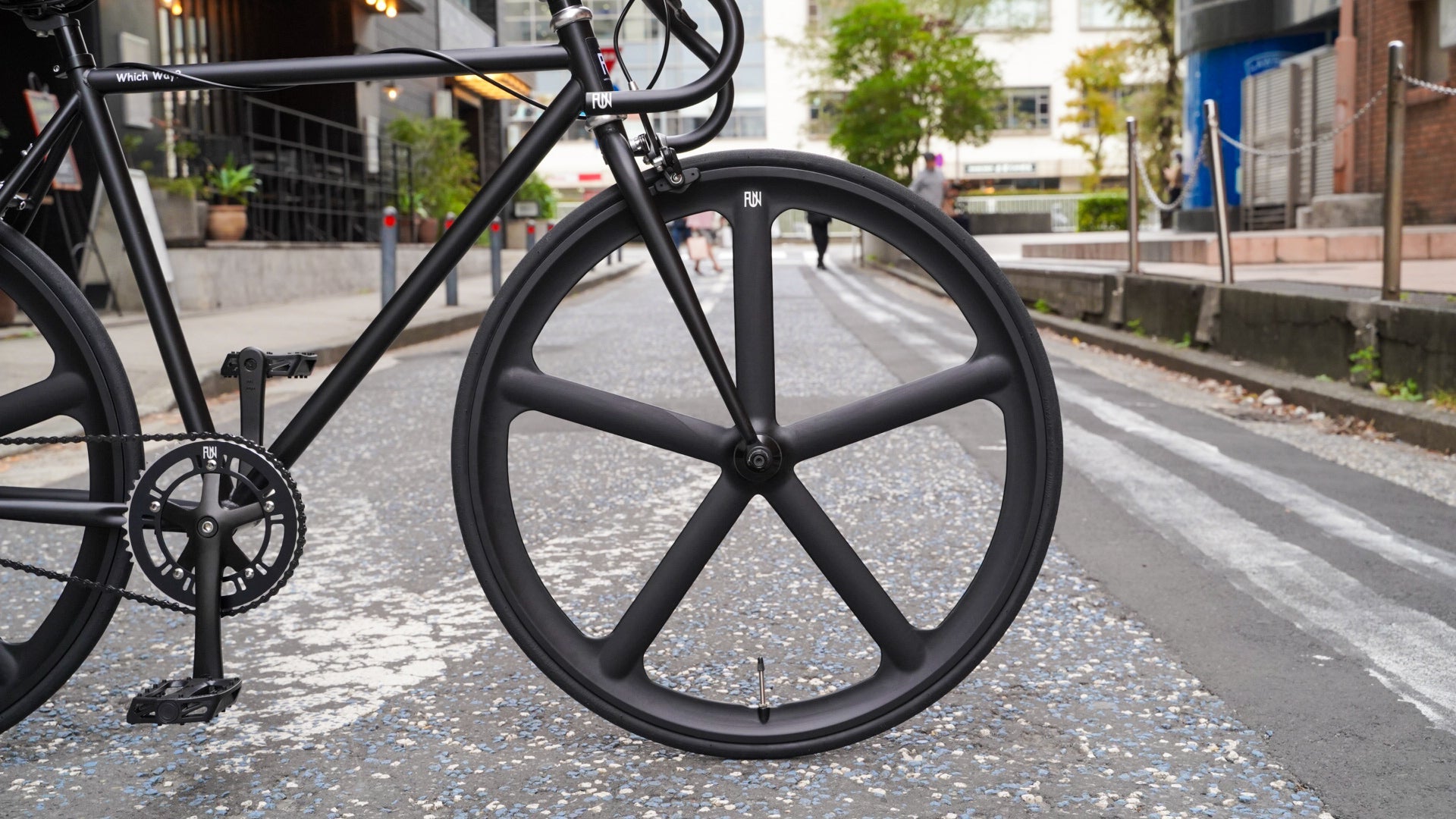 【FUN】ANGUS FLAT X5 Complete Bike - black - LINKEY CYCLE【FUN】ANGUS FLAT X5 Complete Bike - black -