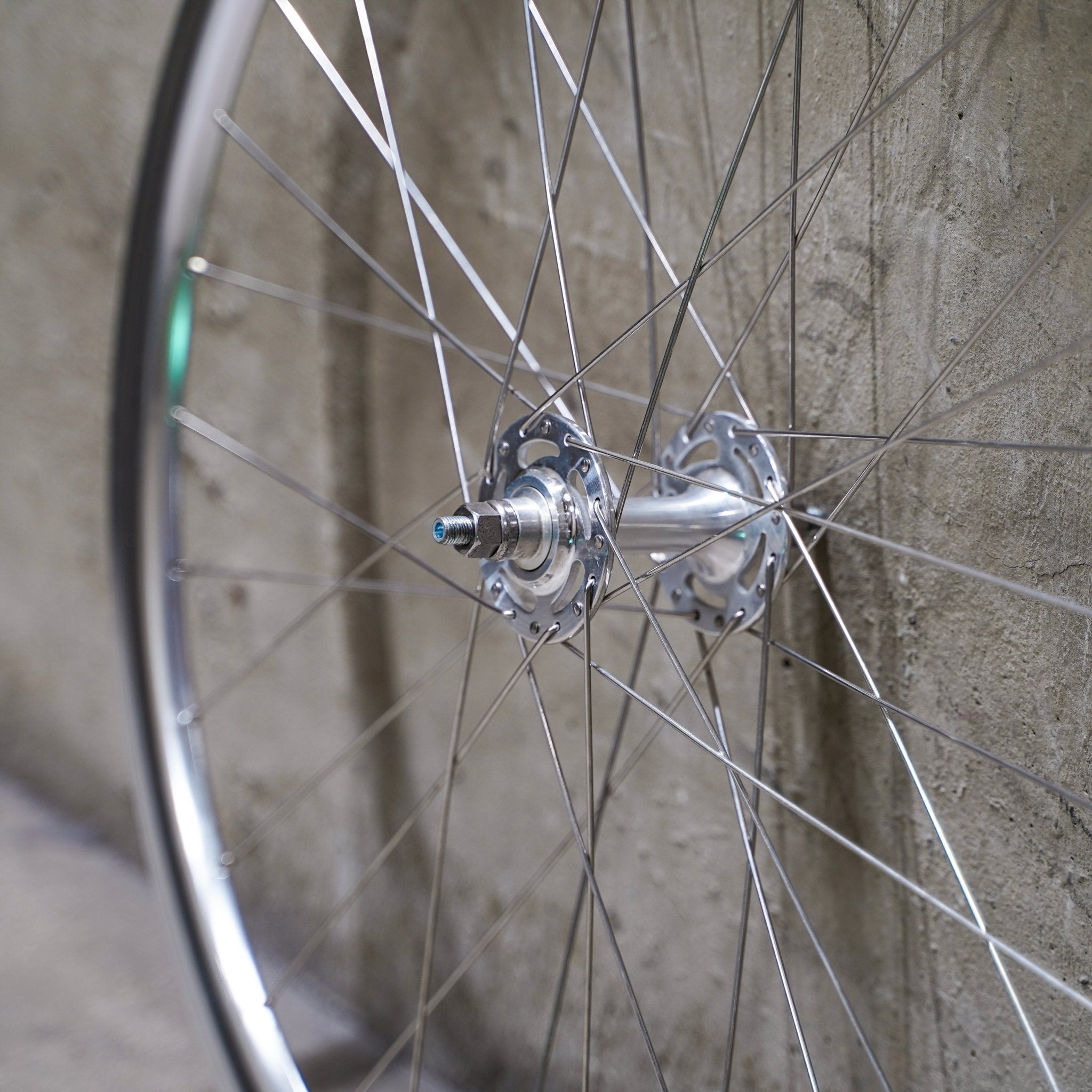 【FUN】NARROW Front Wheel - Silver - LINKEY CYCLE【FUN】NARROW Front Wheel - Silver -