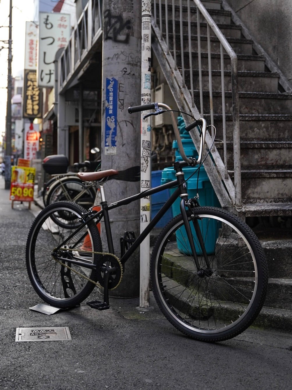 【FUN】NARROW Front Wheel - Silver - LINKEY CYCLE【FUN】NARROW Front Wheel - Silver -