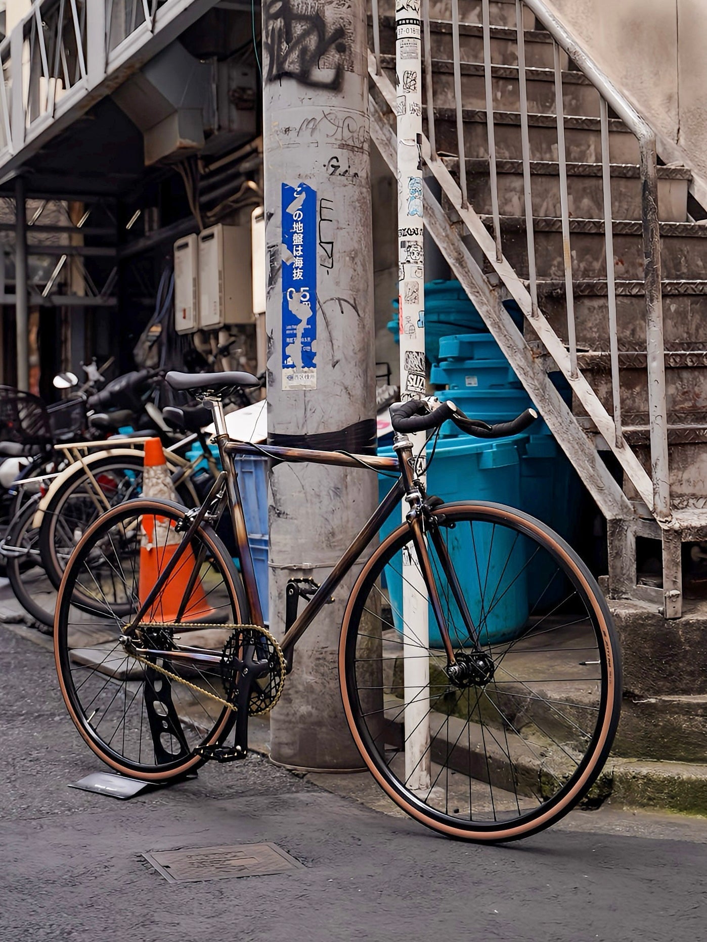 【FUN】NARROW Rear Wheel - Black - LINKEY CYCLE【FUN】NARROW Rear Wheel - Black -