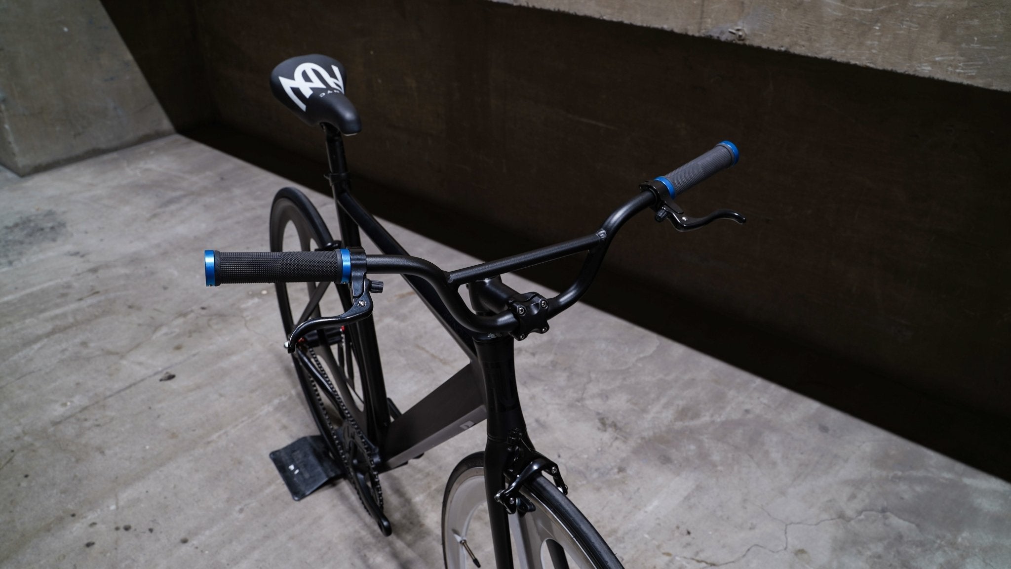 【LINKEY】Lock - on Grip - Blue - LINKEY CYCLE【LINKEY】Lock - on Grip - Blue -