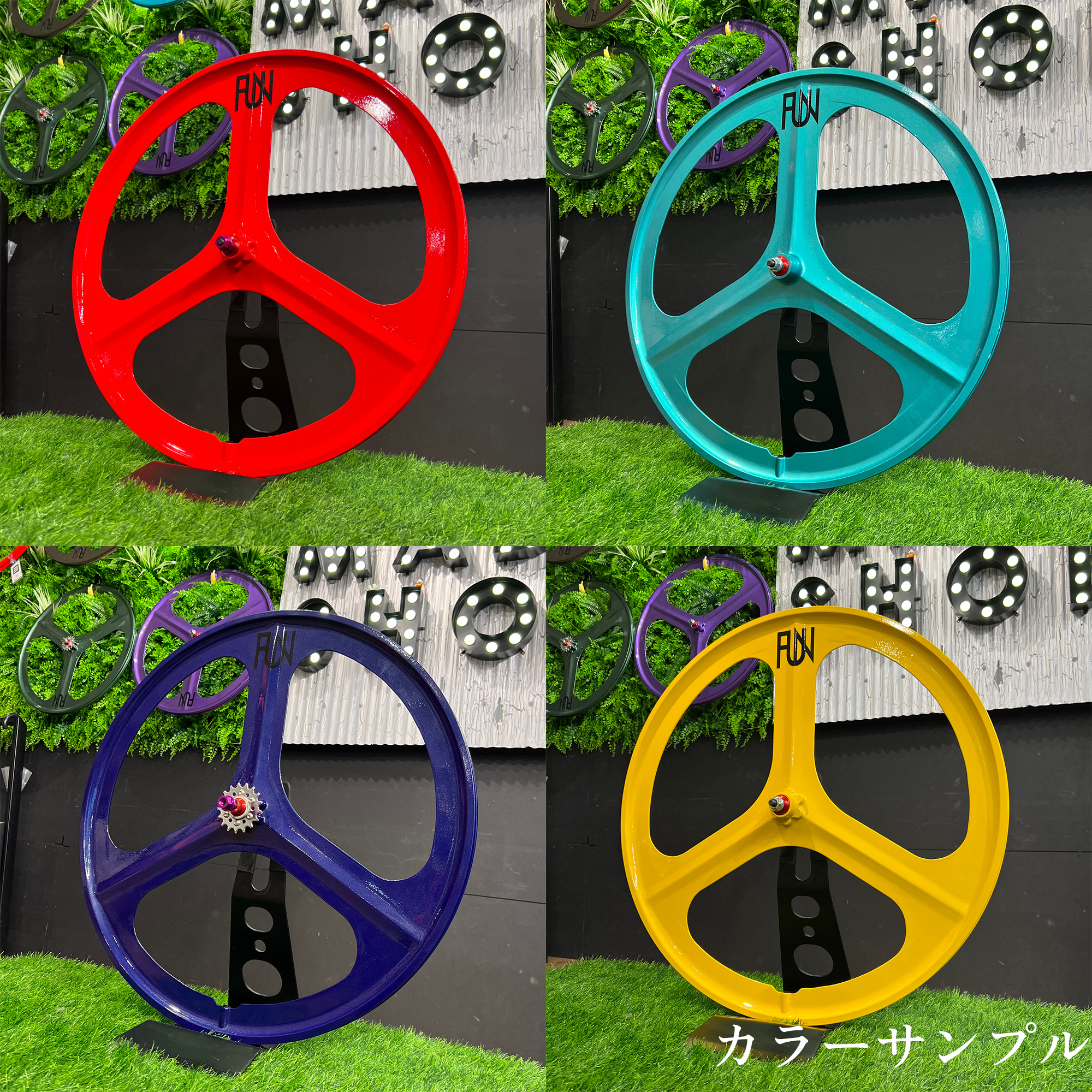 【LINKEY】WHEEL CUSTOM ORDER PAINT - ホイール塗装 - LINKEY CYCLE【LINKEY】WHEEL CUSTOM ORDER PAINT - ホイール塗装 -