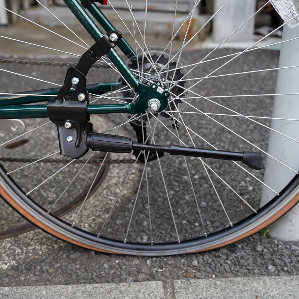 【オプション】NUVO アルミサイドスタンド - LINKEY CYCLE【オプション】NUVO アルミサイドスタンド