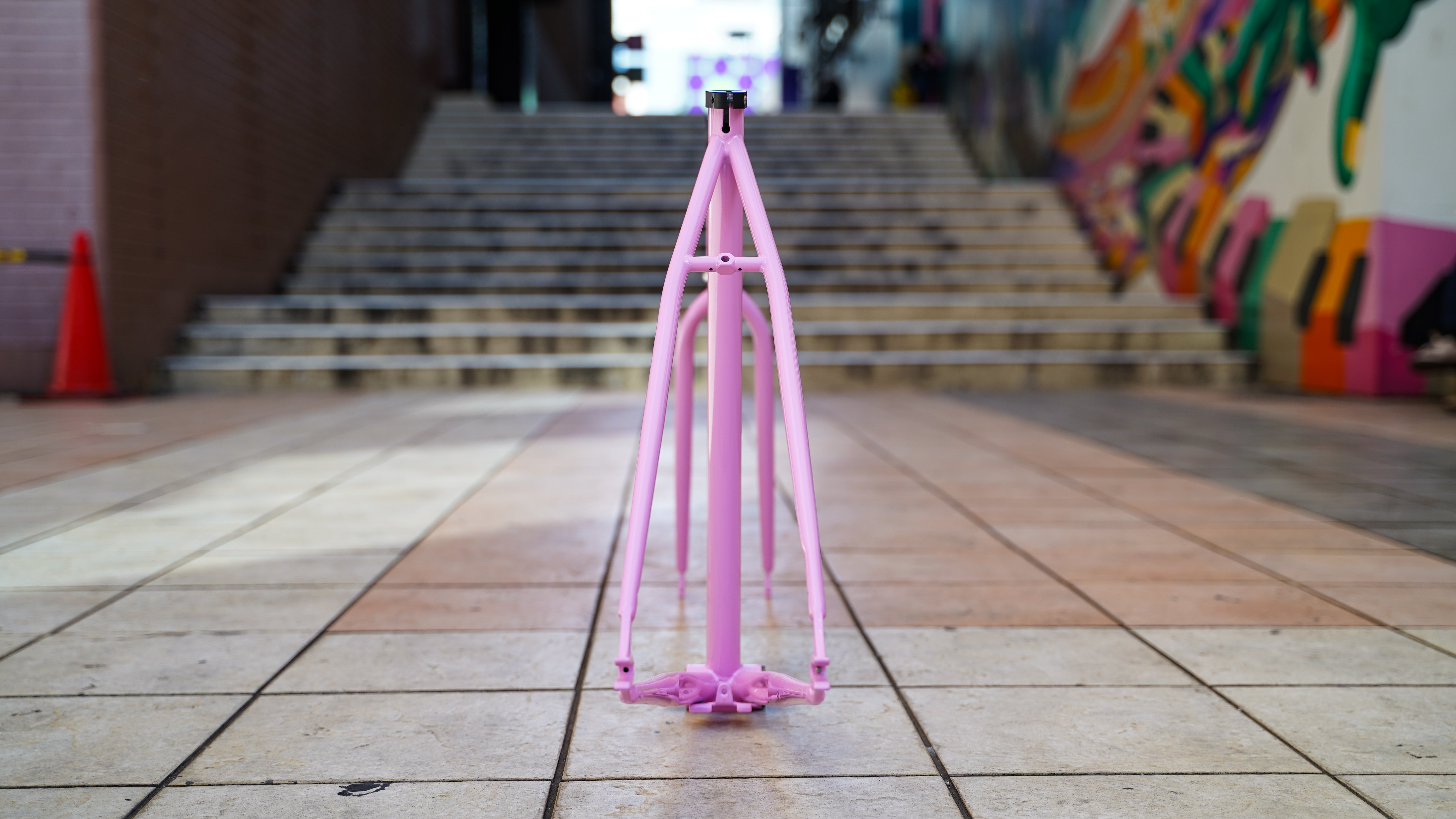【FUN】ANGUS FLAT Frame -Gloss Pink-