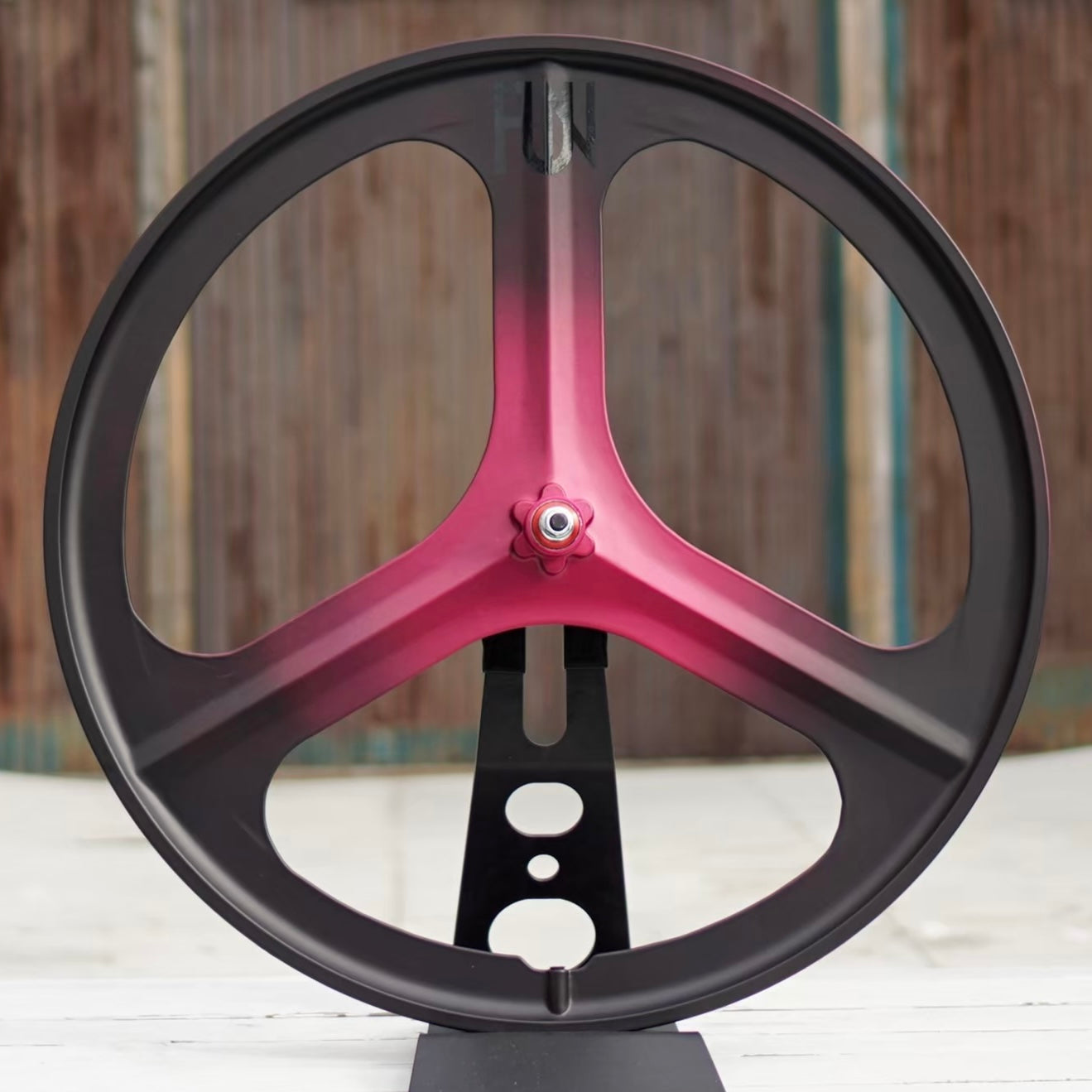 WHEEL GRAD PAINT -MAT BLACK/PINK - No.012