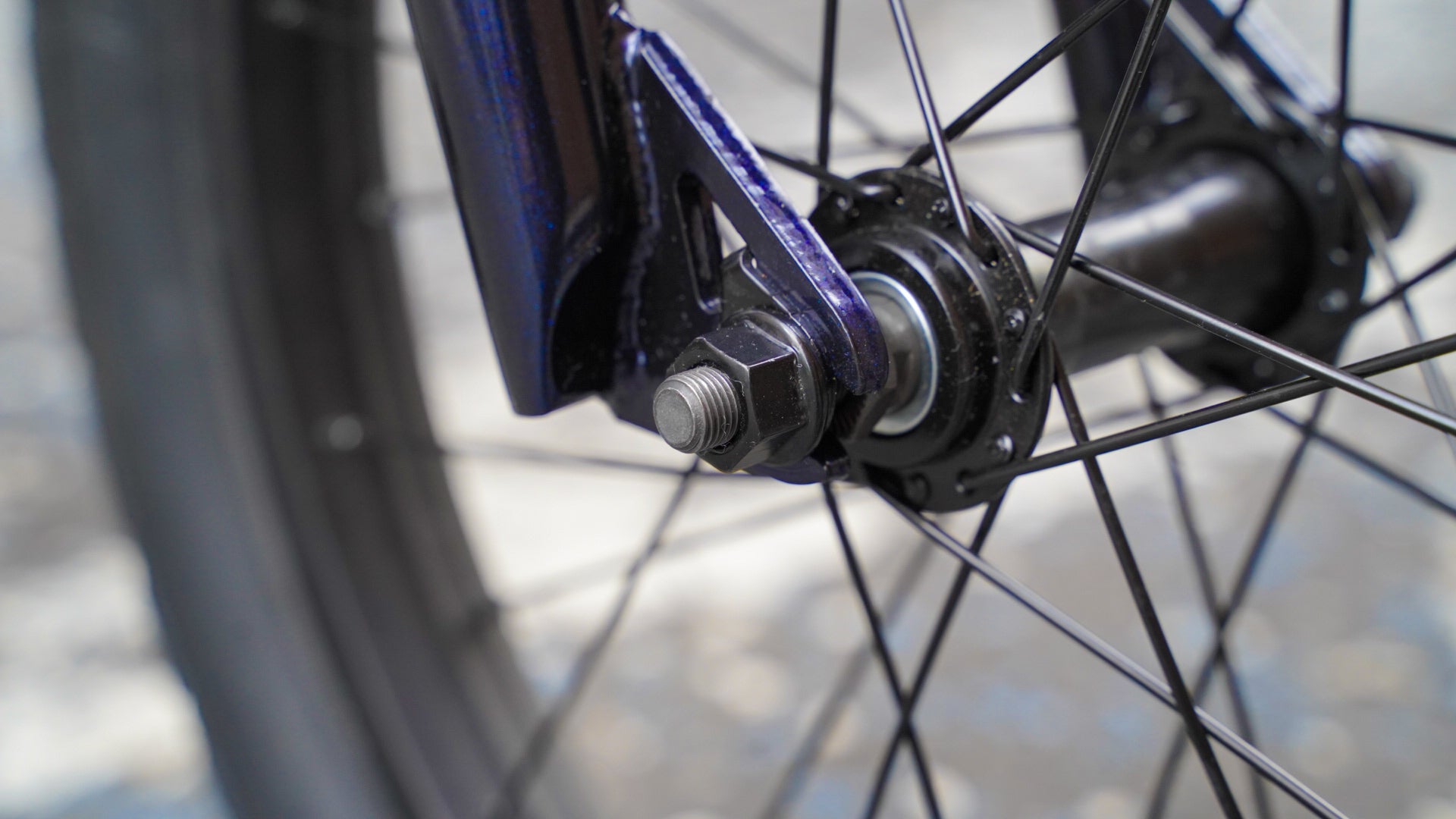 【FUN】BMX18 NAUGHTY Complete Bike -black-
