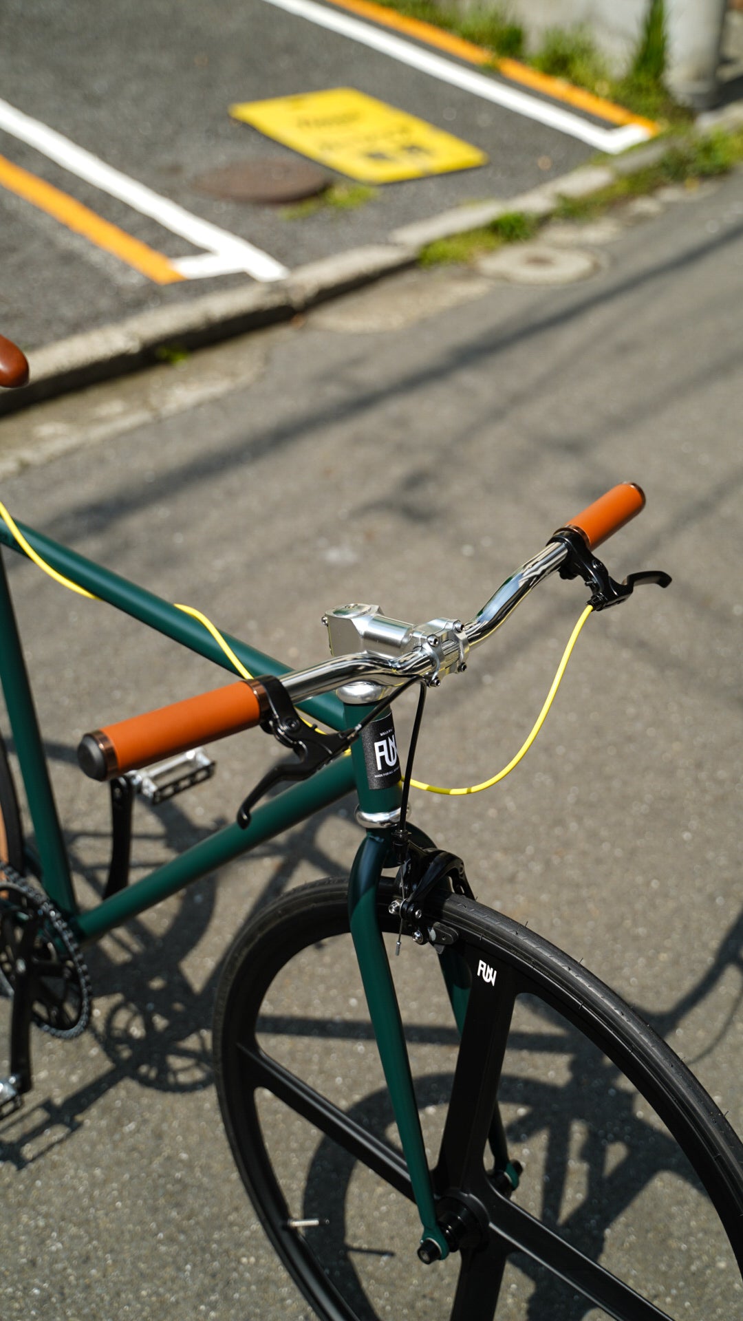 【FUN】MIDDLE WIDE RISER handle -polish-