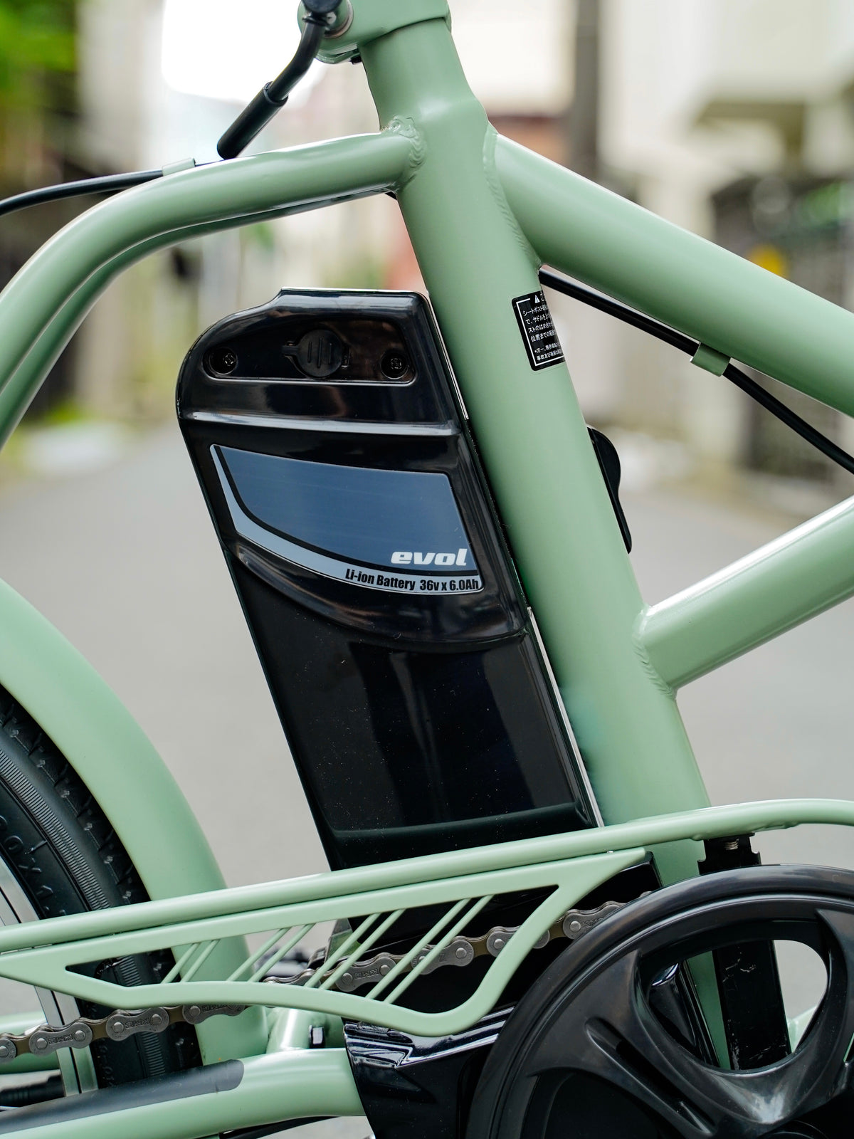 【EVOL】RIOL Electric Assist Bike -Mat Green Beige-