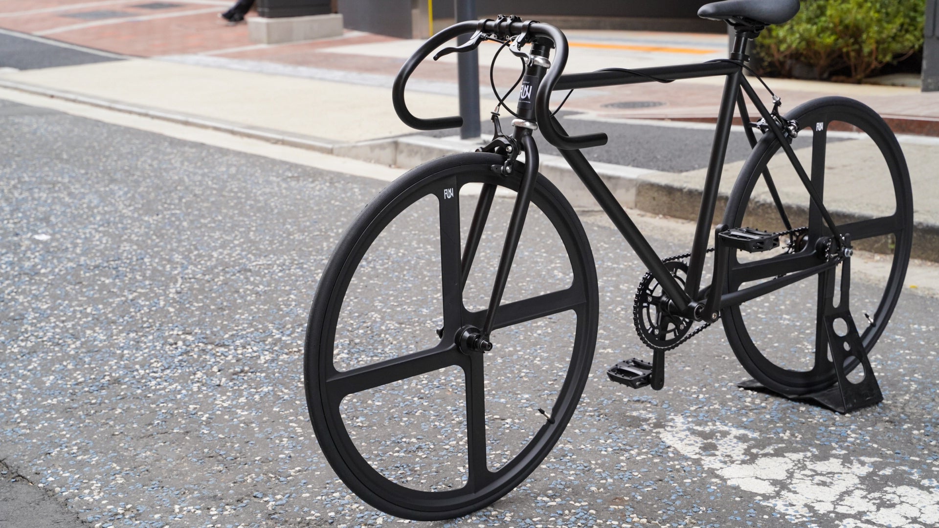 【FUN】ANGUS FLAT X4 Complete Bike -black-