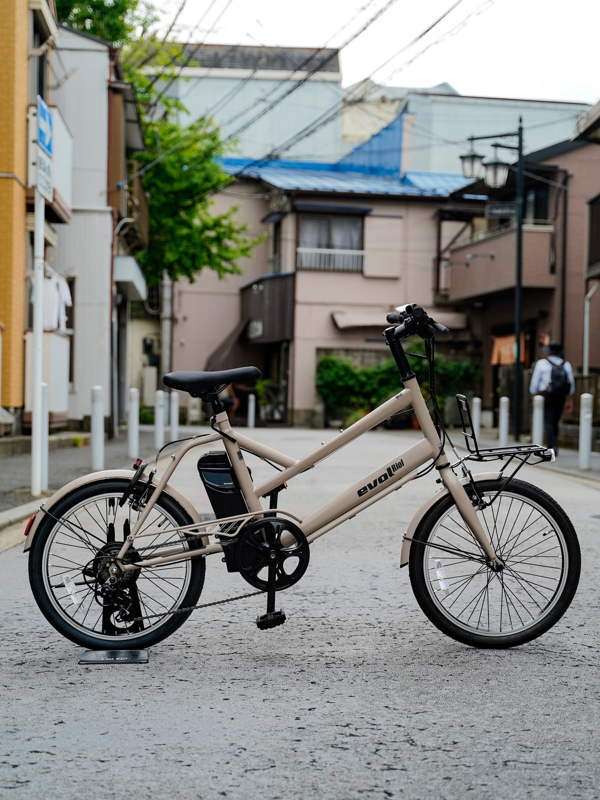 【EVOL】RIOL Electric Assist Bike -Mat Moka Beige-