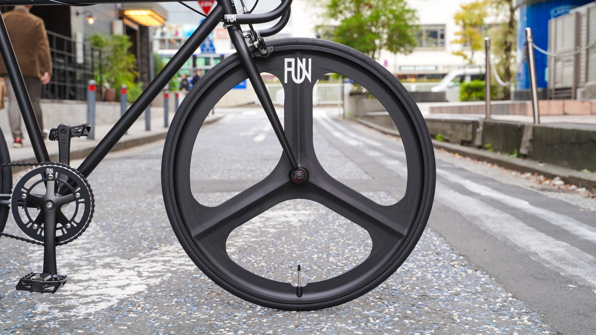 【FUN】ANGUS FLAT Z3 Complete Bike -black-