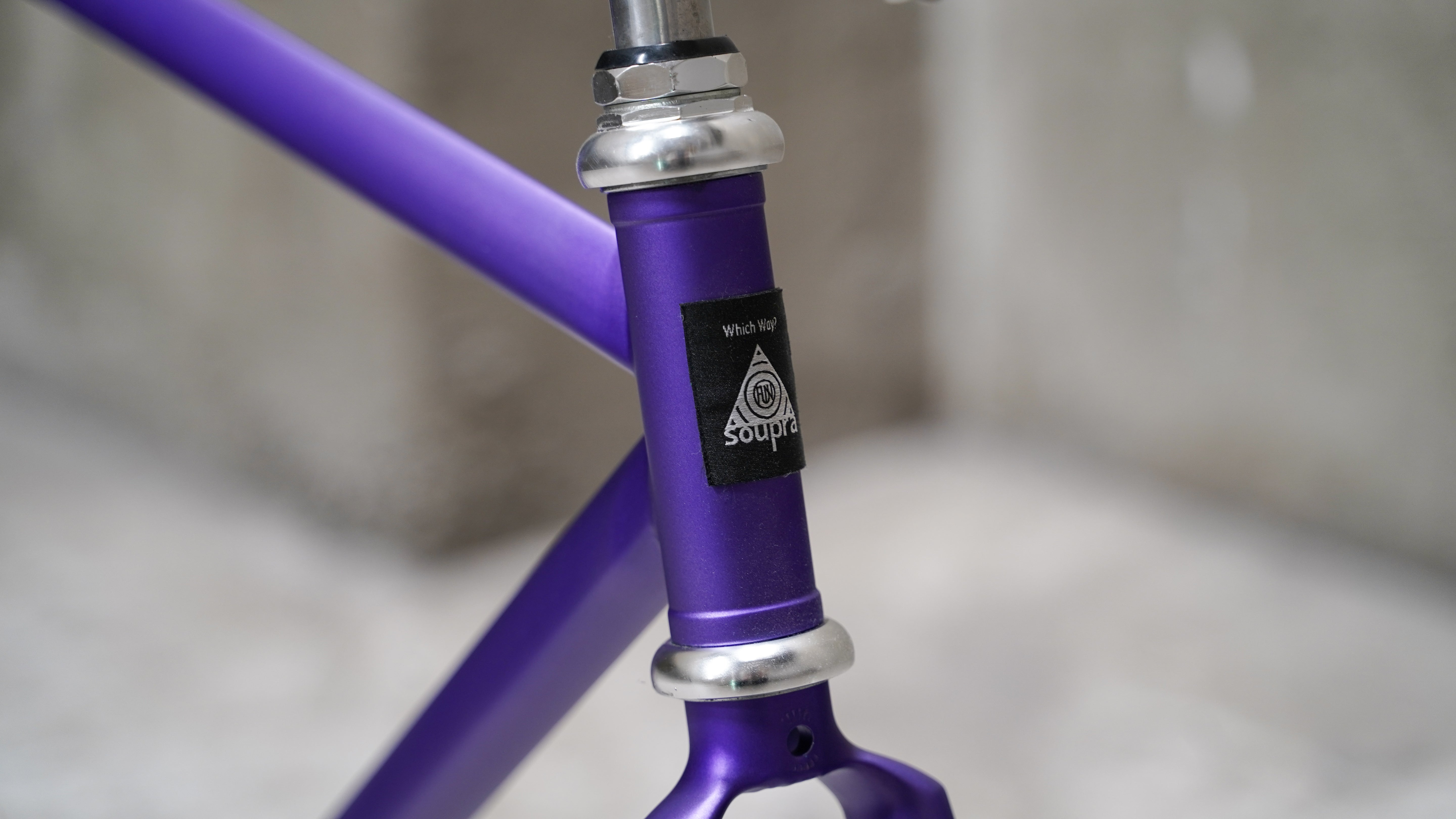 【FUN】SOUPRA Frame -Mat Purple-