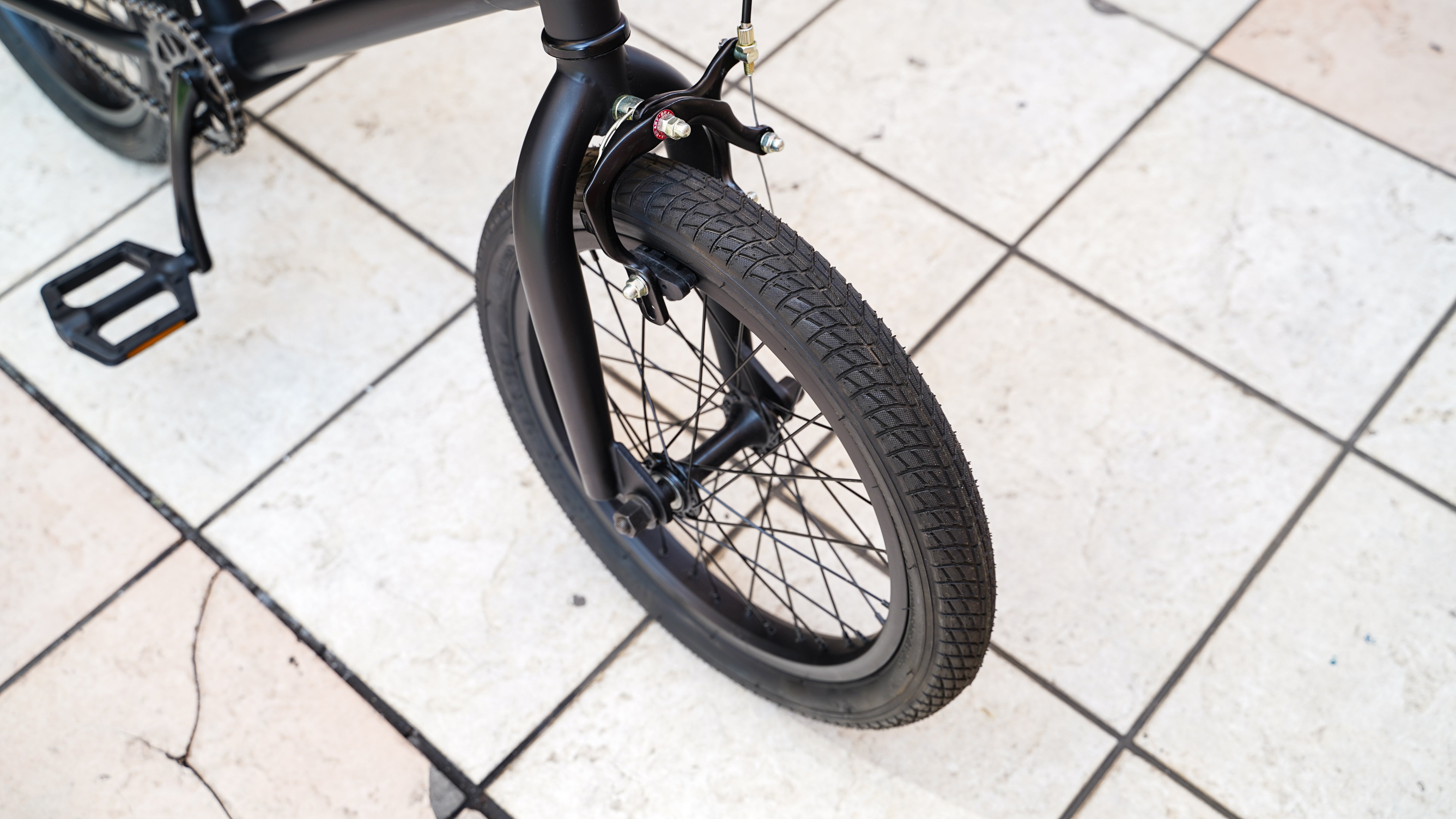 【FUN】BMX16 NAUGHTY Complete Bike -black-