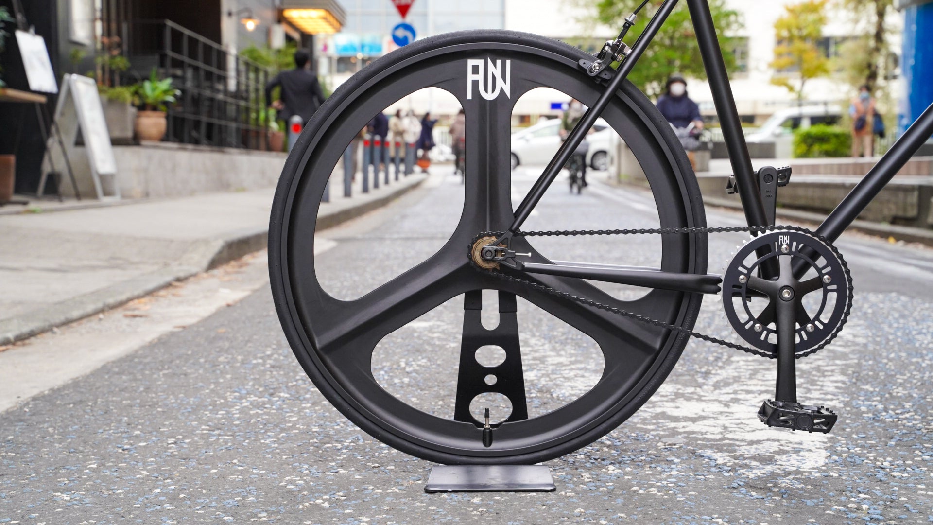 【FUN】ANGUS FLAT Z3 Complete Bike -black-